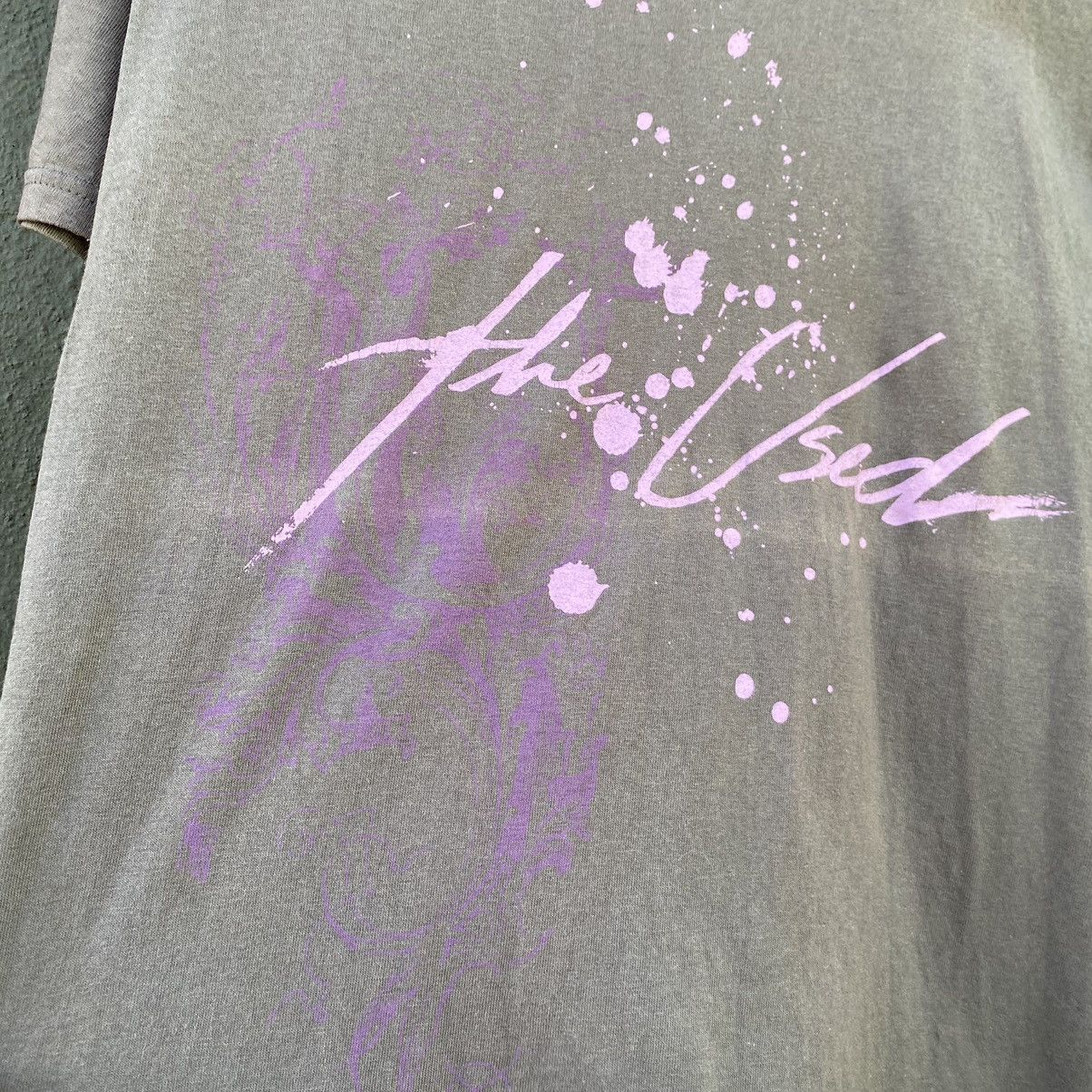 Band Tees Thrashed Faded 2000s The Used Punk Emo Band ERD GRUNGE TEE Size US S / EU 44-46 / 1 - 3 Thumbnail