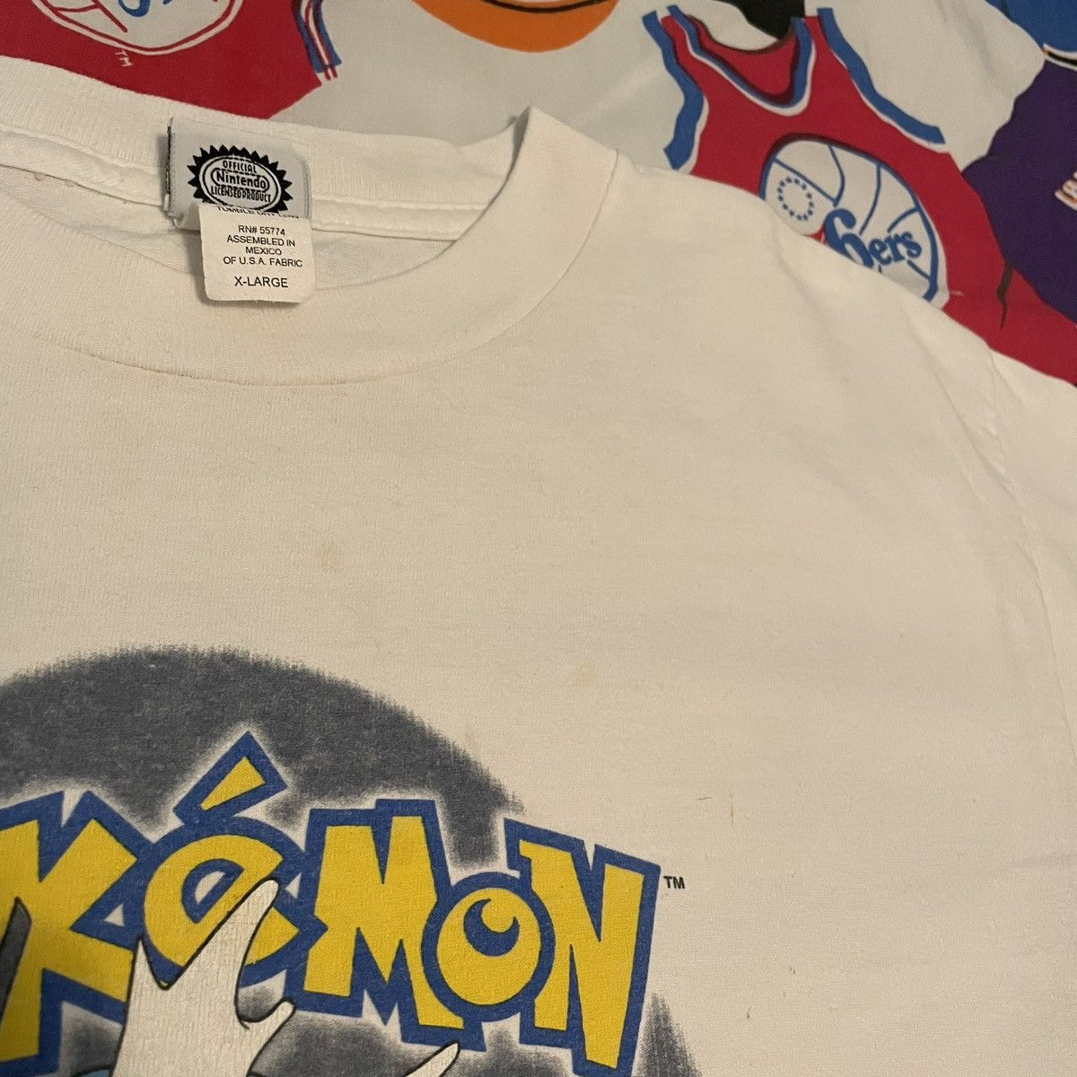 Nintendo × Pokemon × Vintage Vintage 1999 Gyarados Pokémon Catch ‘Em All Nintendo Tee Size US M / EU 48-50 / 2 - 4 Thumbnail