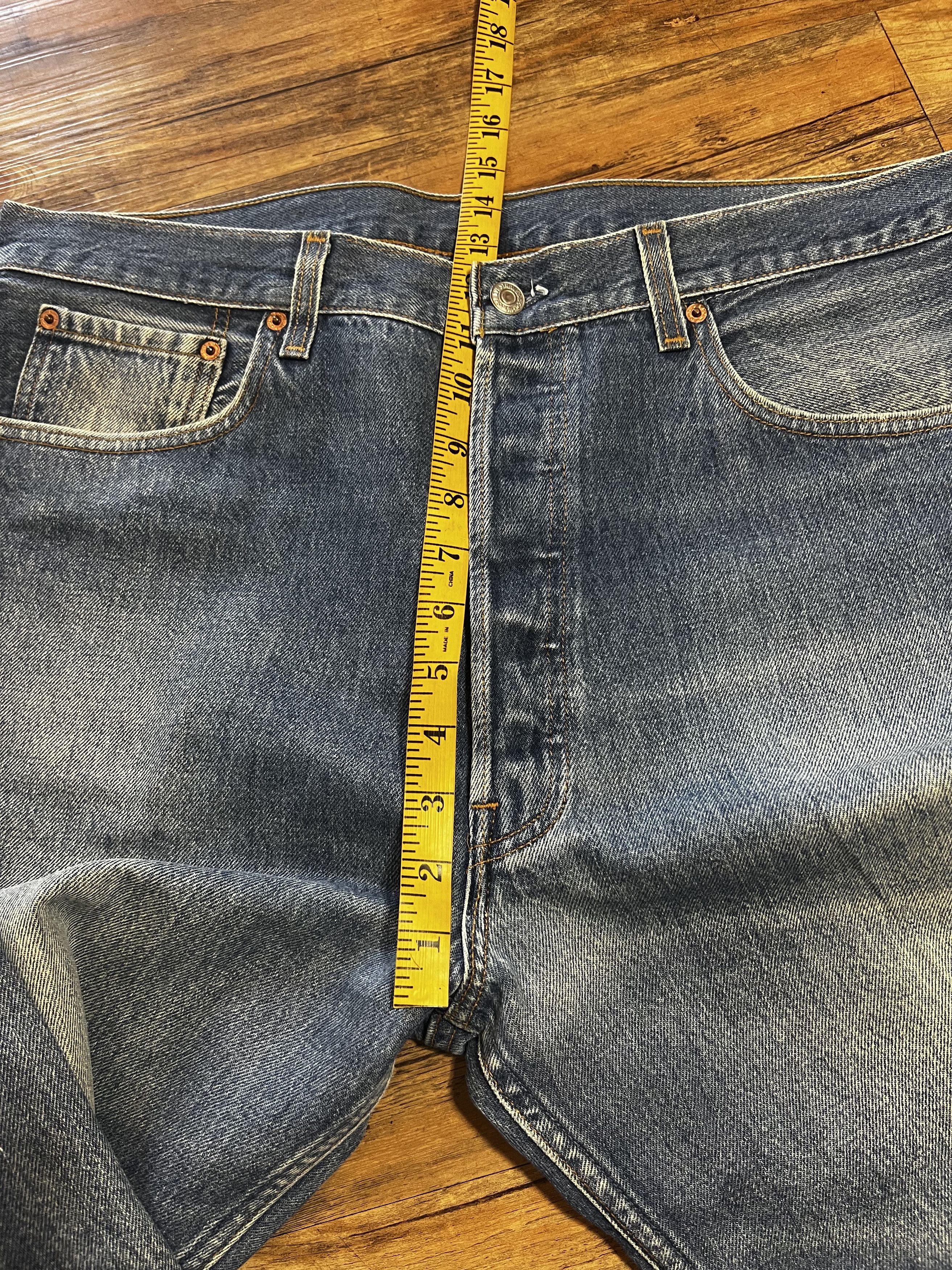Levi's × Levi's Vintage Clothing × Vintage Vintage 501 Levi's Faded Denim Blue Jean Pants Size US 38 / EU 54 - 5 Thumbnail