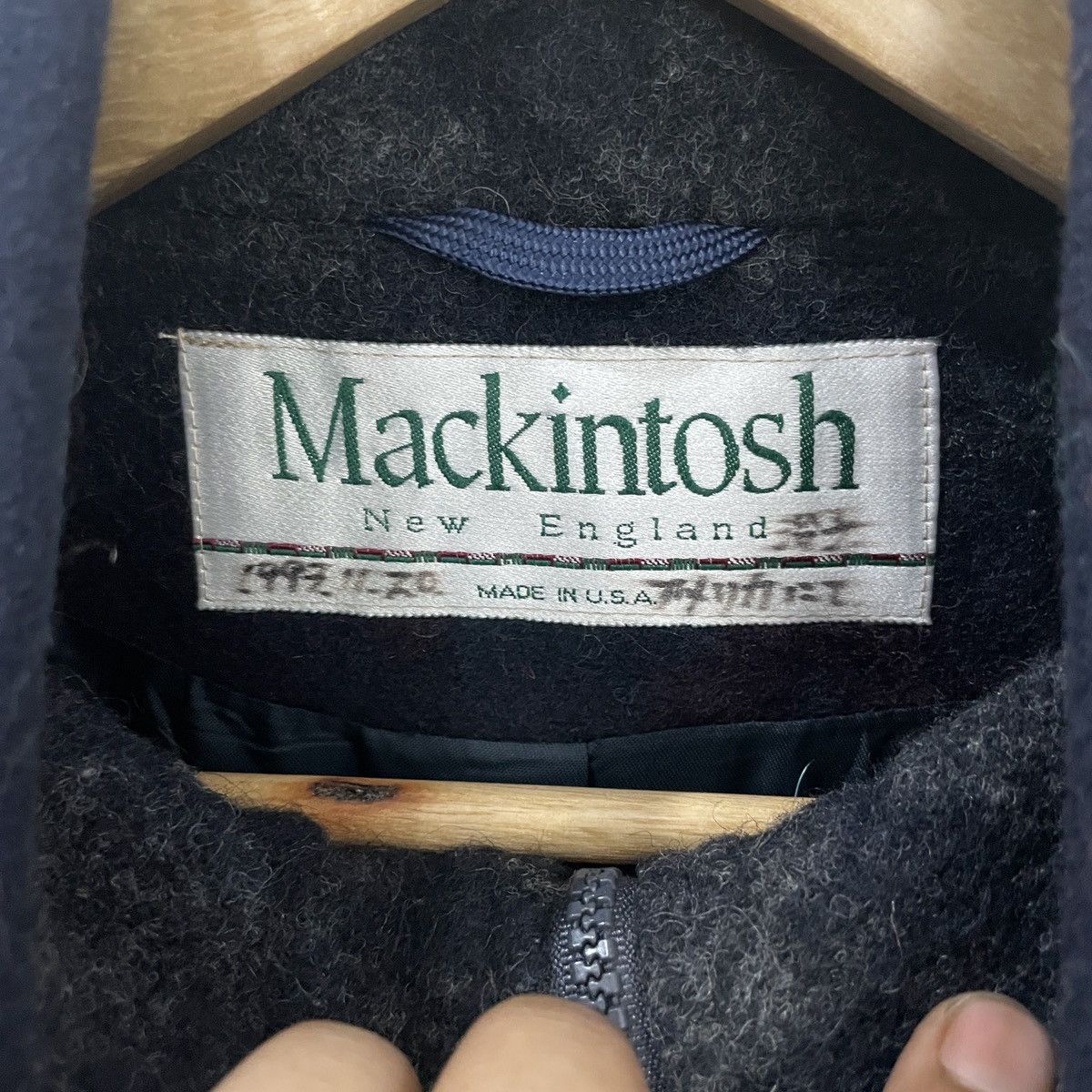 Mackintosh Vintage 90s Mackintosh New England Jacket Size US L / EU 52-54 / 3 - 5 Thumbnail