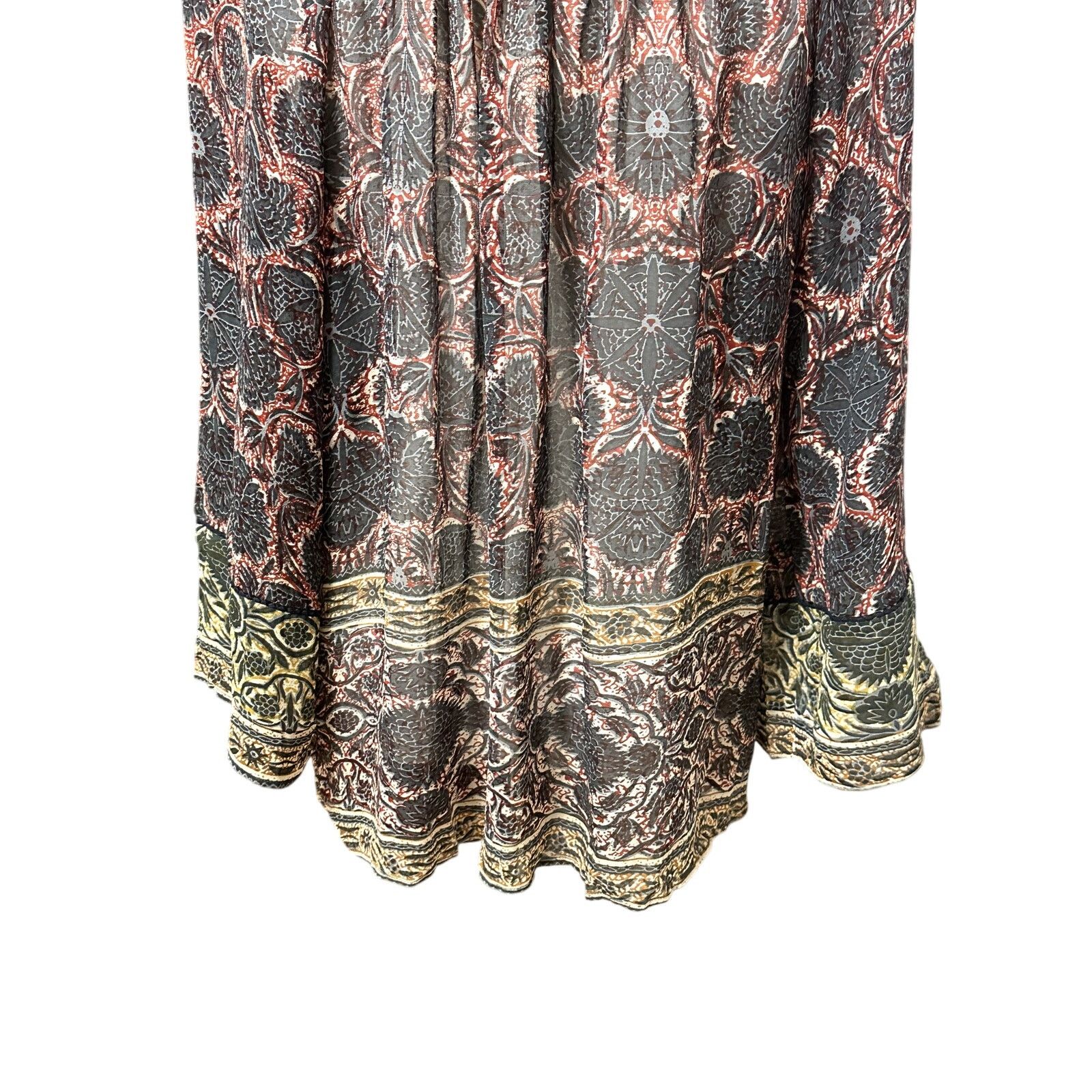 Other Plenty by Tracy Reese Tunic Top Long Sleeve Floral Multi PS Size S / US 4 / IT 40 - 6 Thumbnail