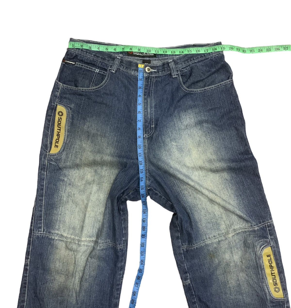 JNCO × Southpole VINTAGE SOUTHPOLE BAGGY DENIM Size US 38 / EU 54 - 11 Thumbnail