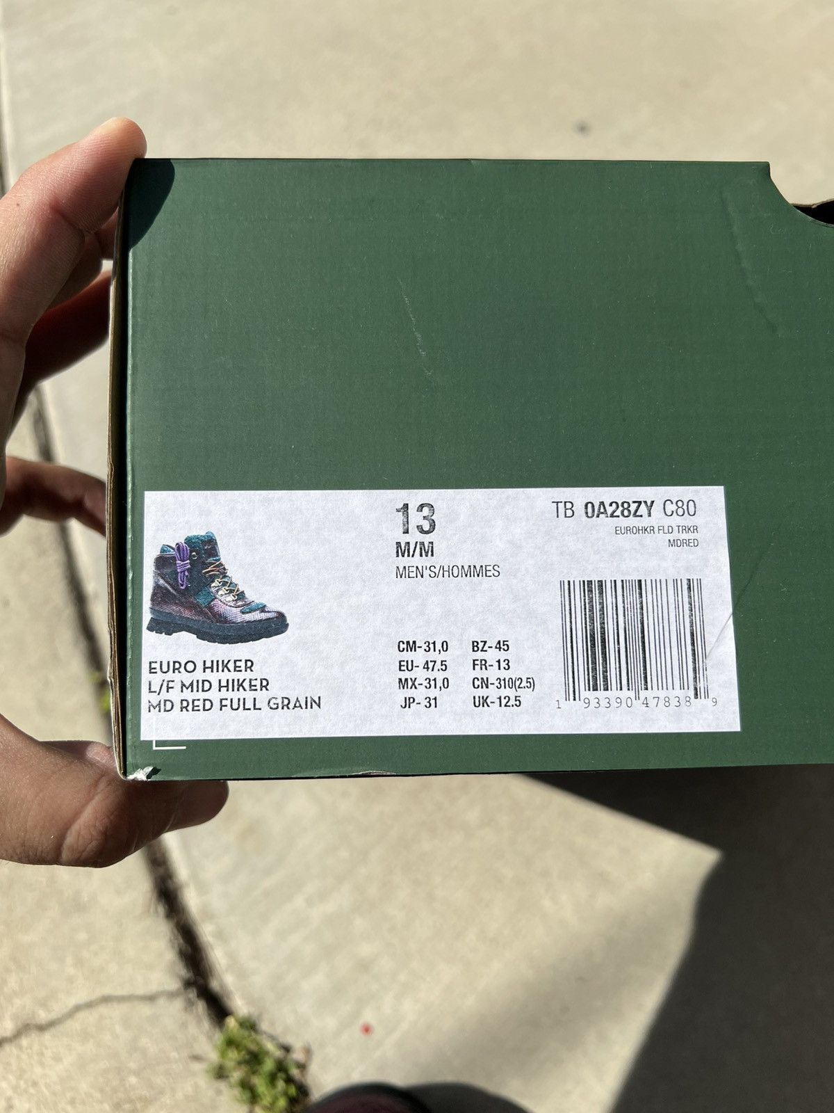 Awake NY AWAKE NY TIMBERLAND EURO HIKER Size US 13 / EU 46 - 8 Thumbnail
