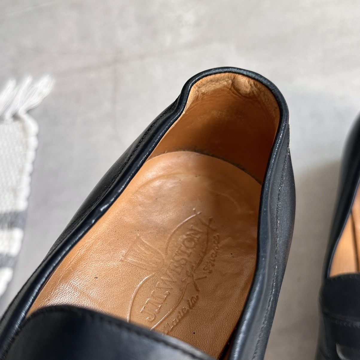 J.M. Weston JM Weston 180 Penny Loafers Leather Shoes Size 6E Size US 7 / EU 40 - 13 Thumbnail