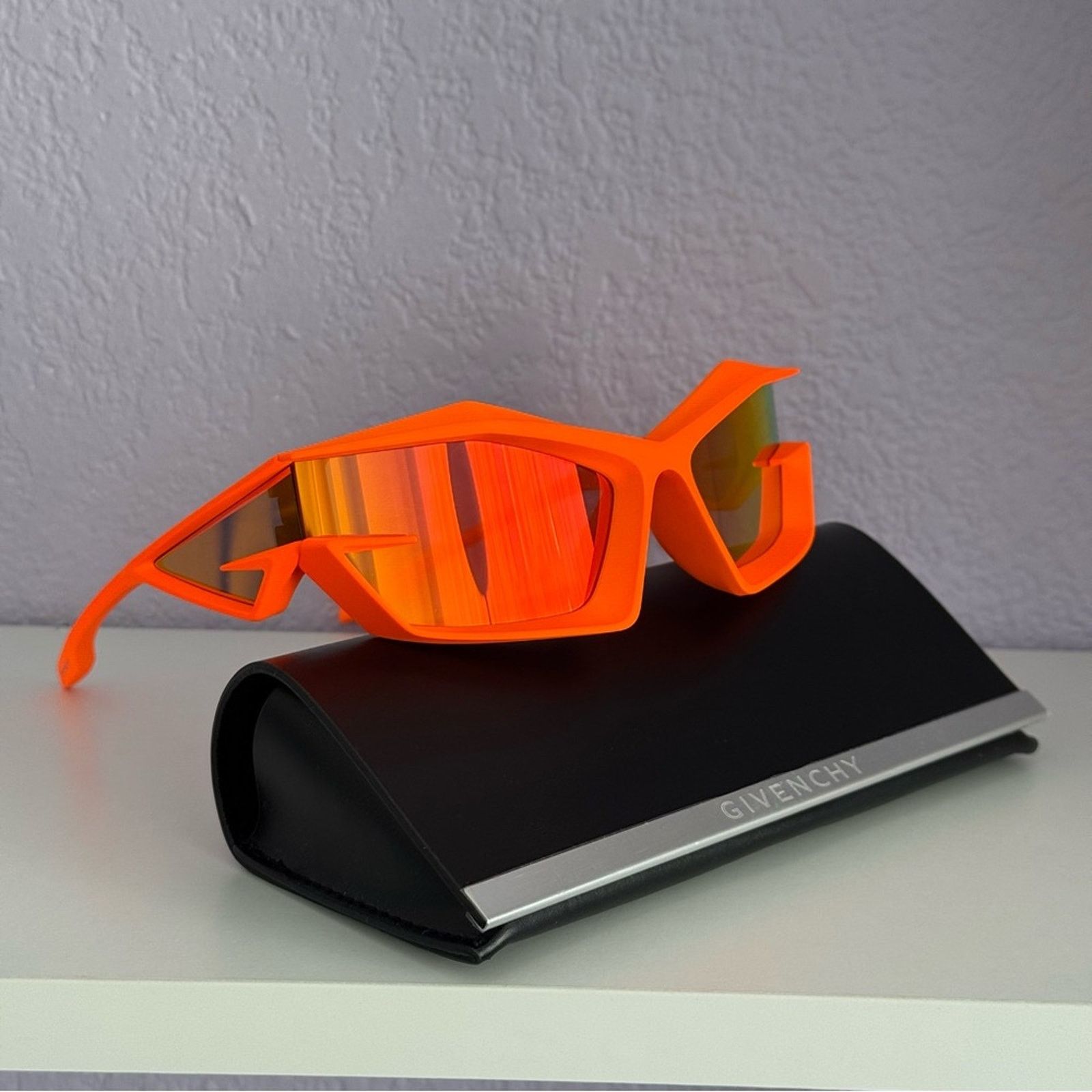 Givenchy New! Givenchy Orange Sunglasses GV40049U 43C, Authentic Size ONE SIZE - 1 Thumbnail