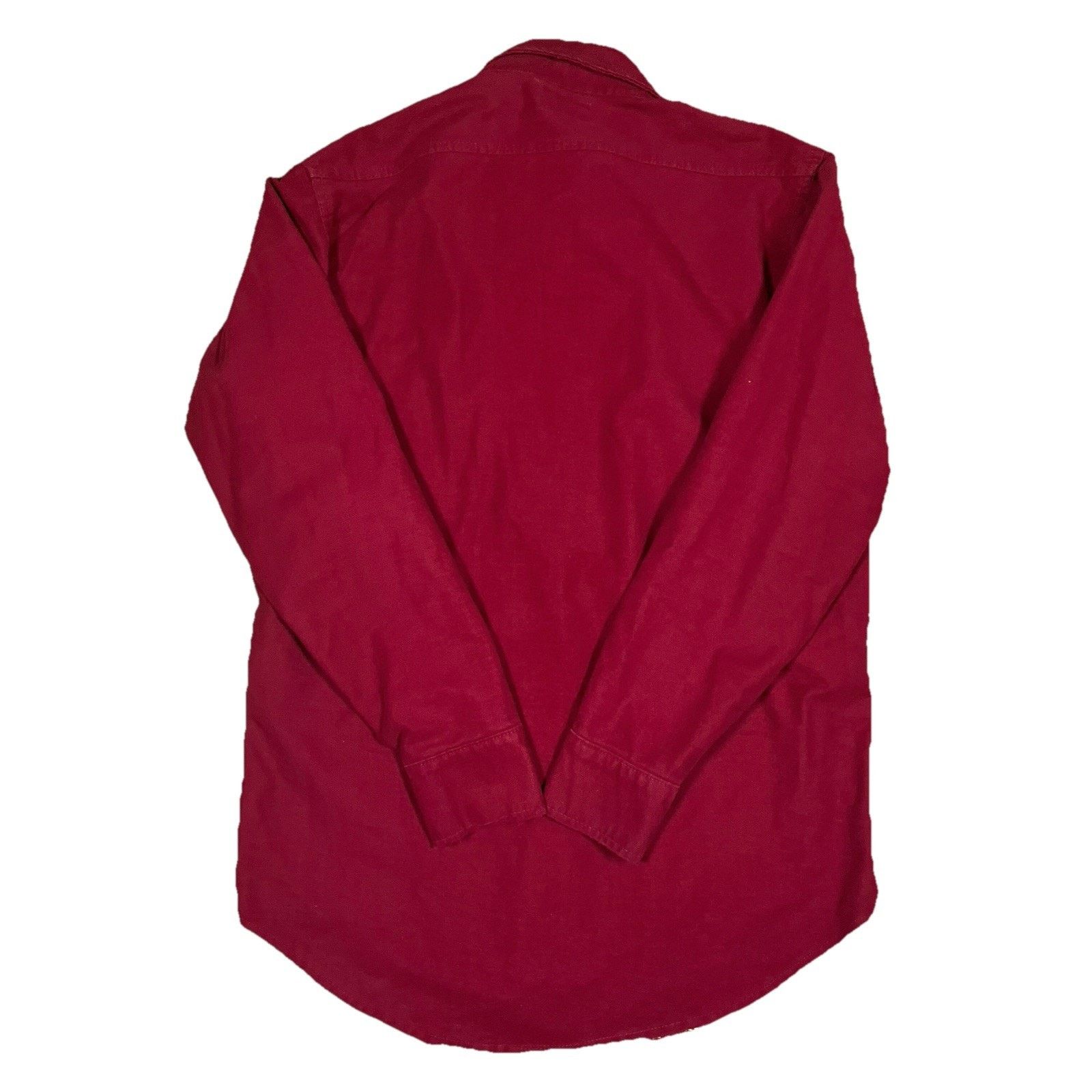 Orvis VTG Orvis Shirt Red Chamois Button Workwear Distressing 90s Size US L / EU 52-54 / 3 - 3 Thumbnail