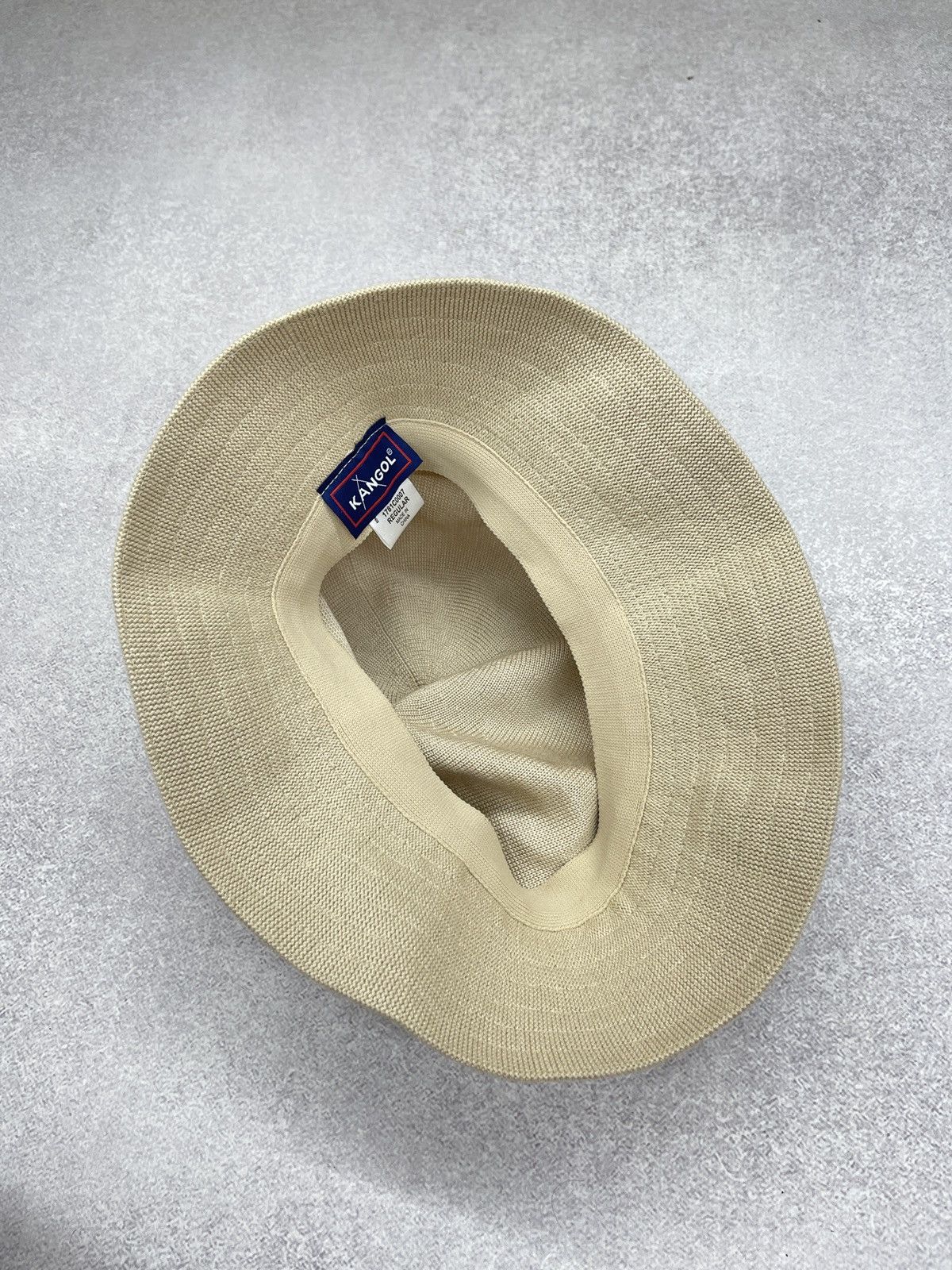Kangol Kangol Luxury Cotton Crusher Panama Hat Beige Size ONE SIZE - 7 Thumbnail