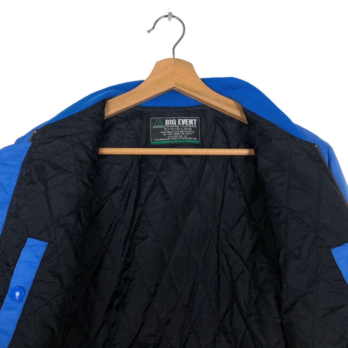 Japanese Brand 🔥Vintage Bomber Jacket Big Event Sport HFL Big Logo Size US S / EU 44-46 / 1 - 11 Thumbnail