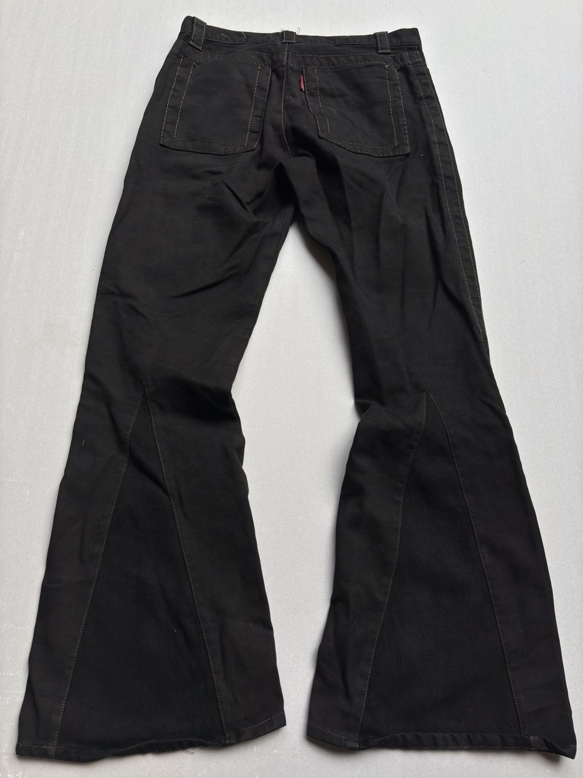 291295=Homme Lace up flare pants Size US 28 / EU 44 - 3 Thumbnail