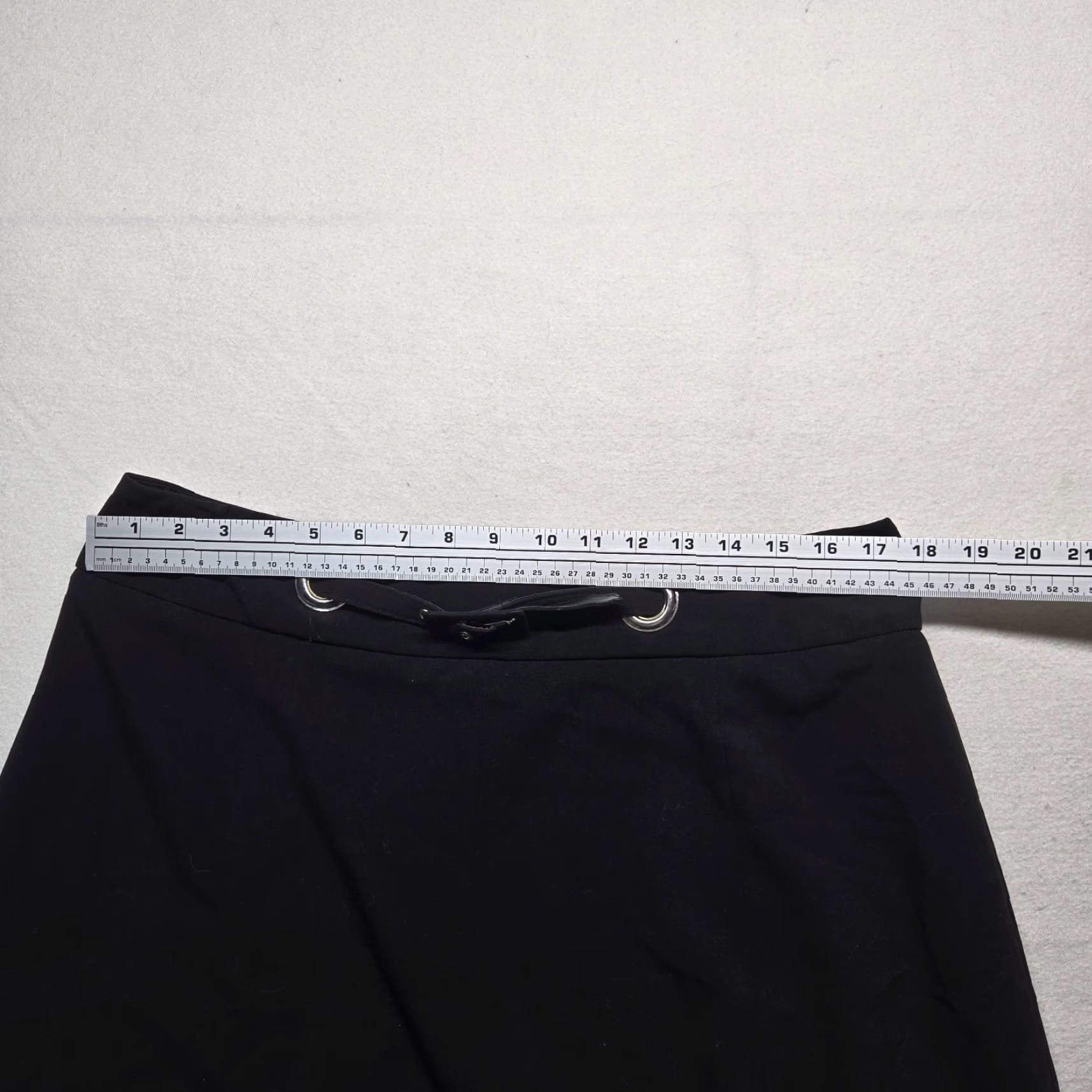Vintage Cato Skirt Women Long A-Line Solid Black 14 Casual Preppy Bohemian 14 Women Size 36" / US 14 / IT 50 - 5 Thumbnail