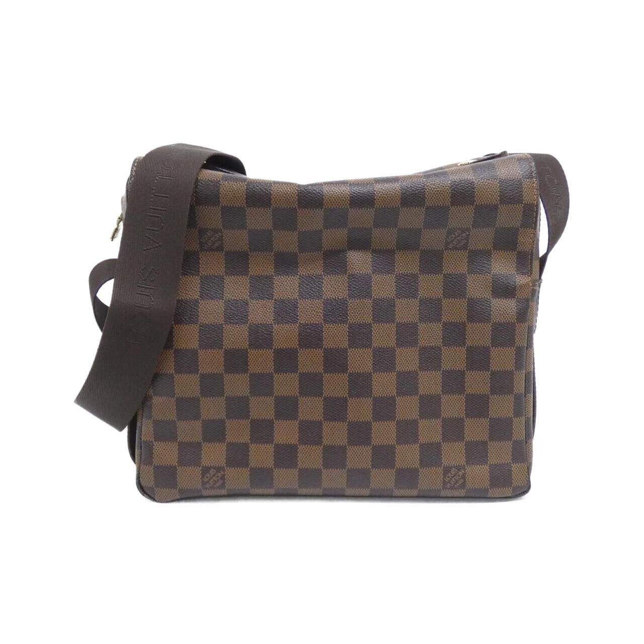 Louis Vuitton Louis Vuitton Louis Vuitton Damier Naviglio Shoulder Bag Textile Shoulder Bag N45255 DUTY FREE for USA Size ONE SIZE - 1 Thumbnail