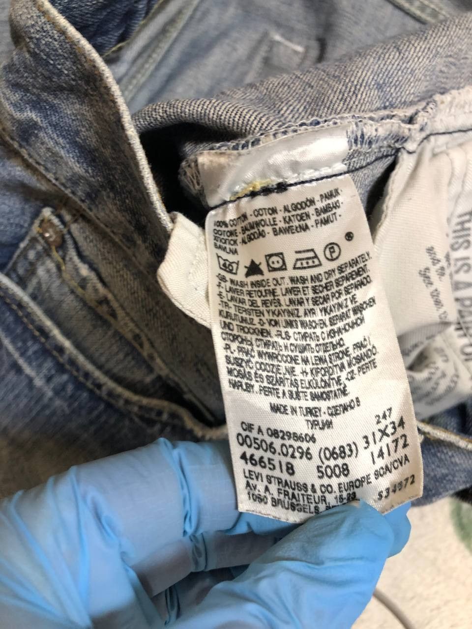 Levi's Levi's 506 standard blue jeans shorts vintage Size US 31 - 3 Thumbnail