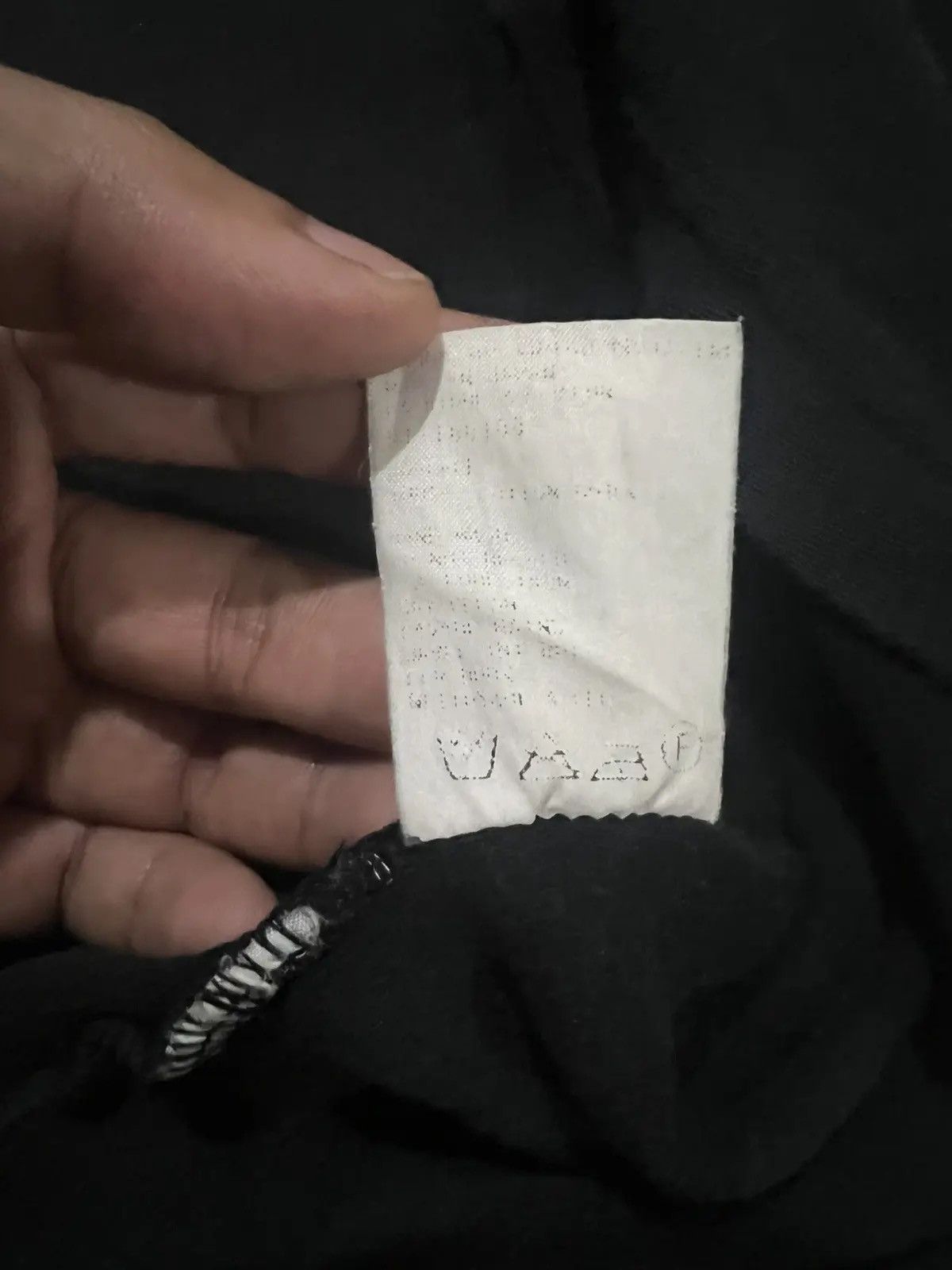 Comme des Garcons Homme Vintage AW89 Comme des Garçons Homme Black Oversized Sweater Size US M / EU 48-50 / 2 - 6 Thumbnail