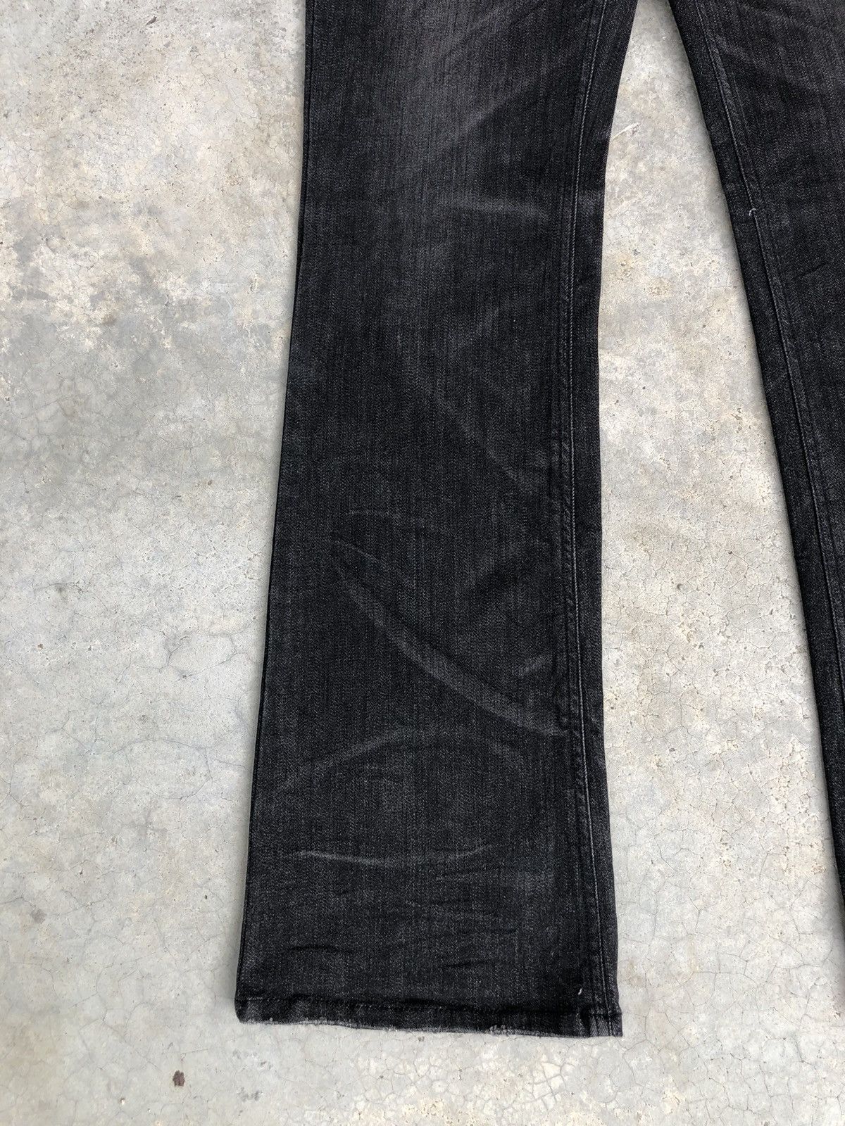 If Six Was Nine Japanese Zero Flared Jeans Distressed Jeans Size US 31 - 6 Thumbnail