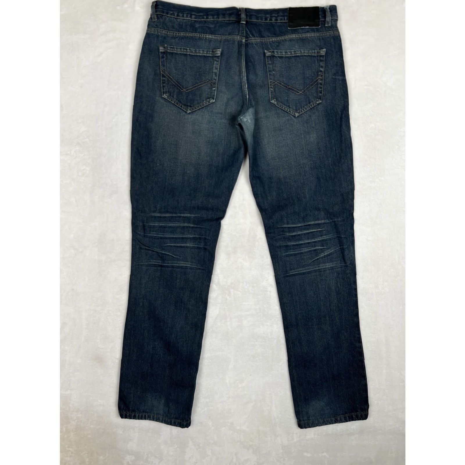 Billabong Billabong Alder Jeans Mens 38x34 Blue Narrow Slim Straight Leg Denim Medium Wash Size US 38 / EU 54 - 7 Thumbnail