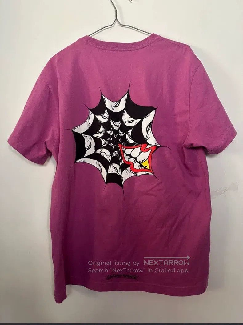 Chrome Hearts Chrome Hearts Size XL Purple printed short sleeves Size US XL / EU 56 / 4 - 1 Thumbnail