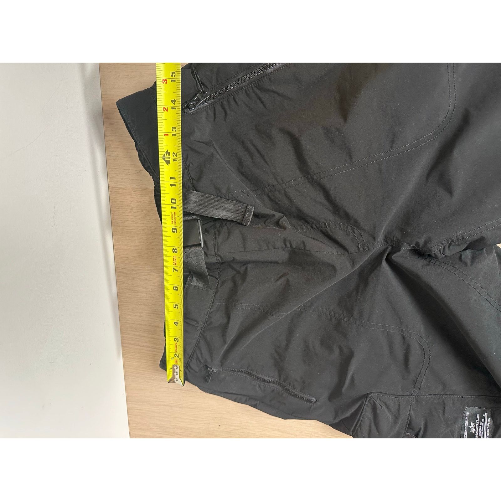 Alpha Industries Alpha Industries Black Cargo Pant Fatigue Mod Baggy - Size S Size US 27 - 18 Thumbnail