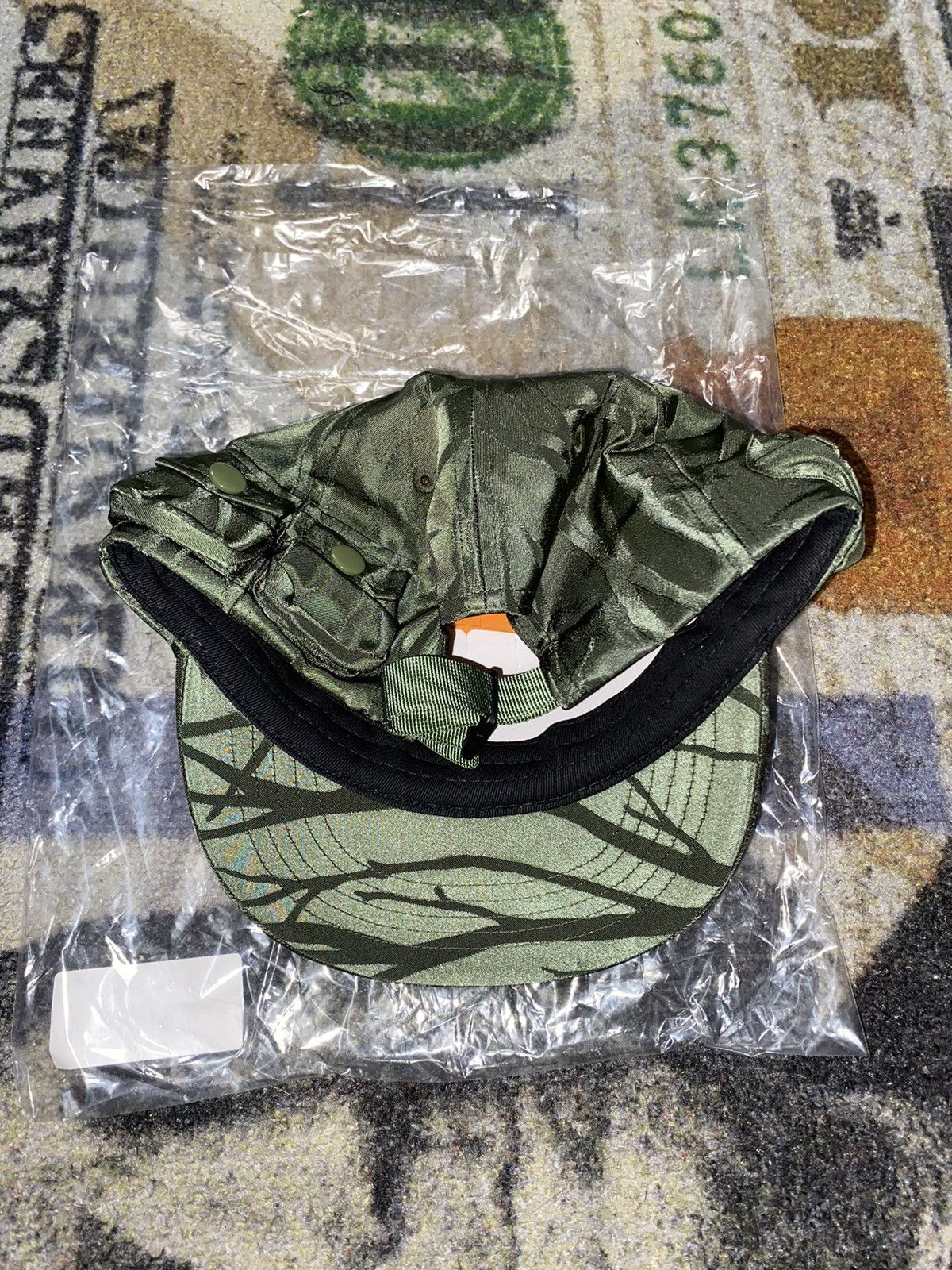 Palace × Porter Palace x Porter Pocket 6-Panel Olive | Grailed