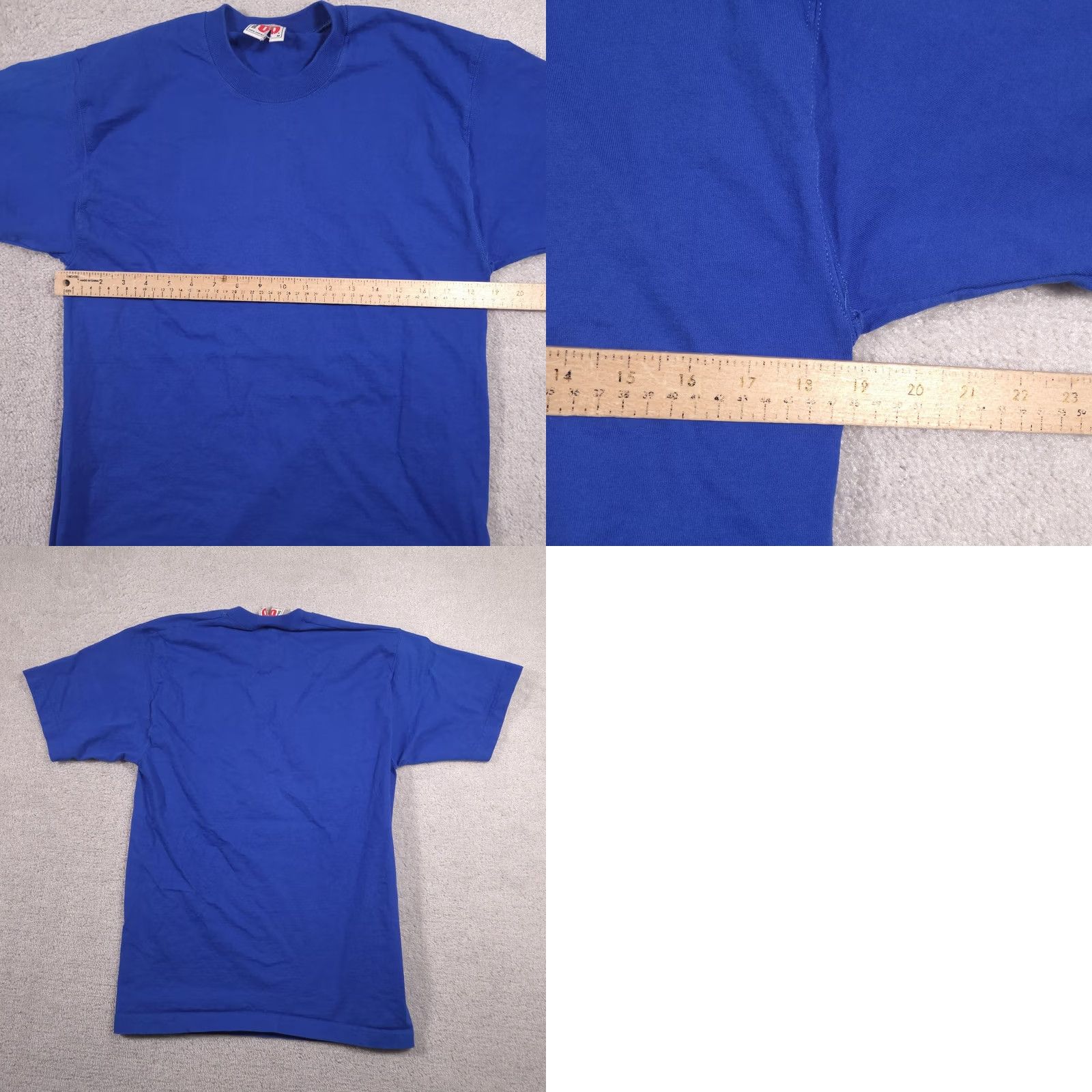 Wilson Wilson Shirt Mens M Blue Crewneck 100% Cotton Made In USA Casual Tee Size US M / EU 48-50 / 2 - 8 Thumbnail