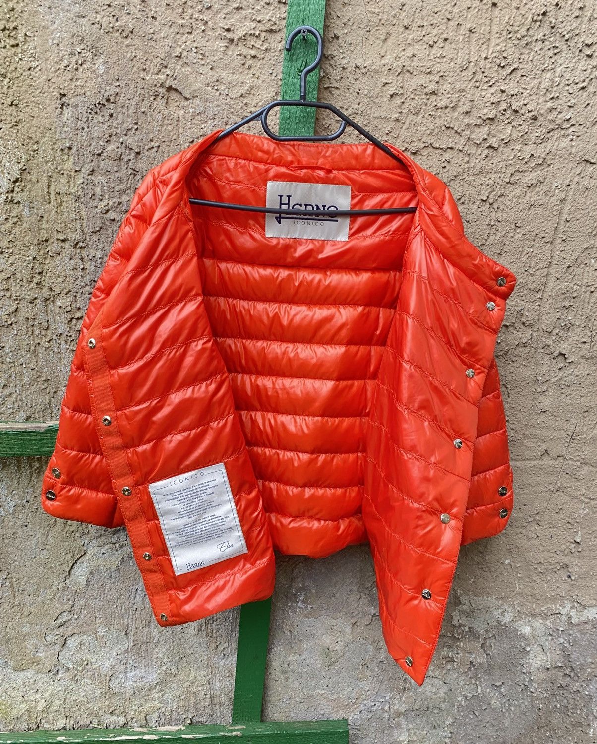 Herno Herno Elsa Iconico Puffer Down Jacket Size 48 Orange Size XL / US 12-14 / IT 48-50 - 7 Thumbnail