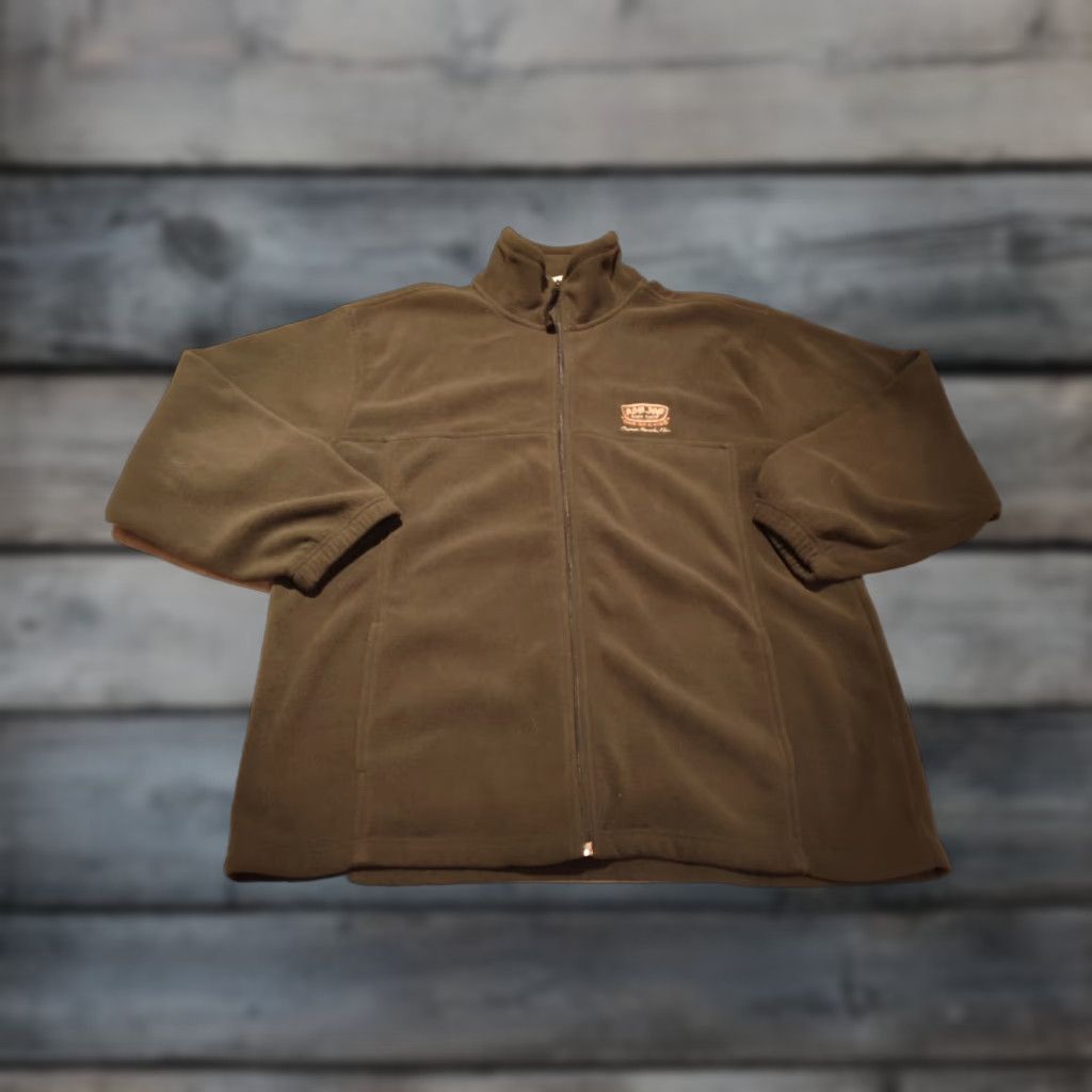 Ron Jon Surf Shop VINTAGE Ron Jon Surf Shop Full Zip Fleece Jacket Mens XL Olive Green Cocoa Beach FL EUC Size US XL / EU 56 / 4 - 1 Thumbnail