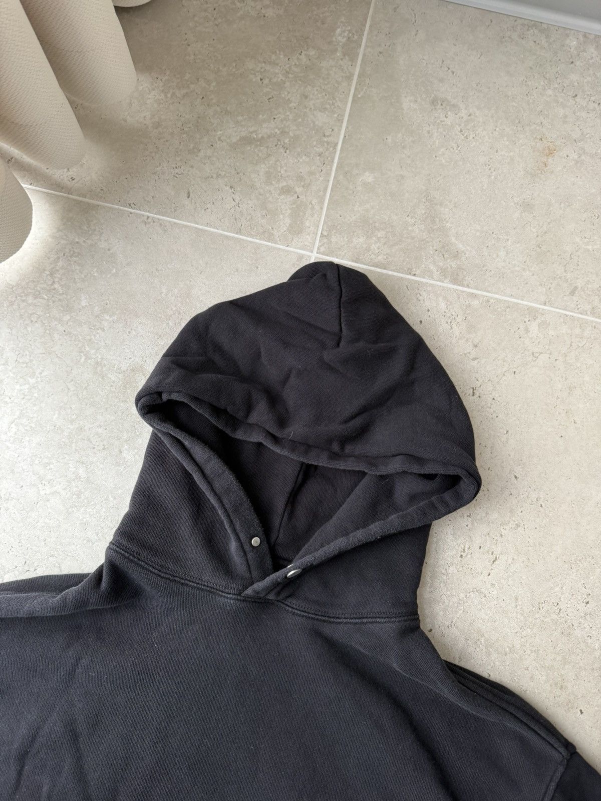 Represent Clo. Represent Blanks Heavy Baggy Washed Black Hoodie Size US L / EU 52-54 / 3 - 3 Thumbnail