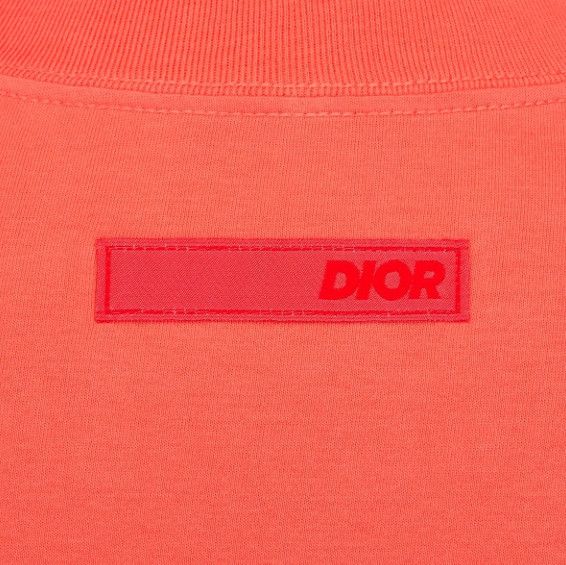 Dior o1w1db10824 T-Shirt, Relaxed Fit in Coral Size US M / EU 48-50 / 2 - 4 Thumbnail