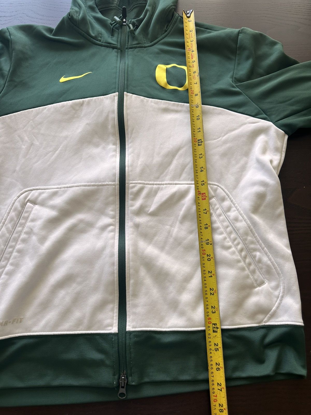 Nike Oregon DUCKS Football TEAM ISSUED Nike Therma-Fit JACKET Size US L / EU 52-54 / 3 - 10 Thumbnail