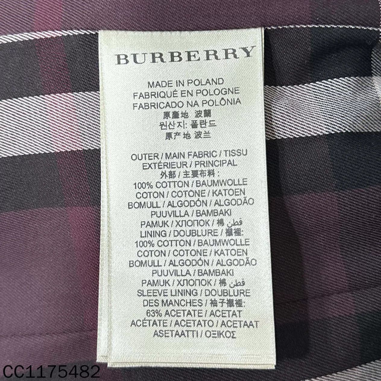 Burberry Burberry Wine Red Classic Trench Coat UK6 99 New Size XS / US 0-2 / IT 36-38 - 4 Thumbnail