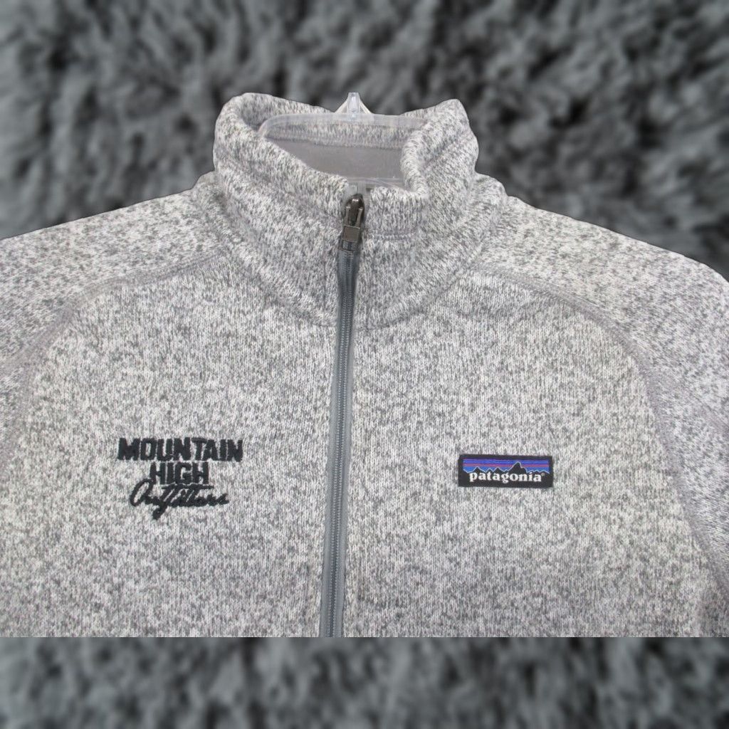 Patagonia VINTAGE Patagonia Fleece Pullover Womens Small Heathered Gray Pullover Jacket Size S / US 4 / IT 40 - 1 Thumbnail