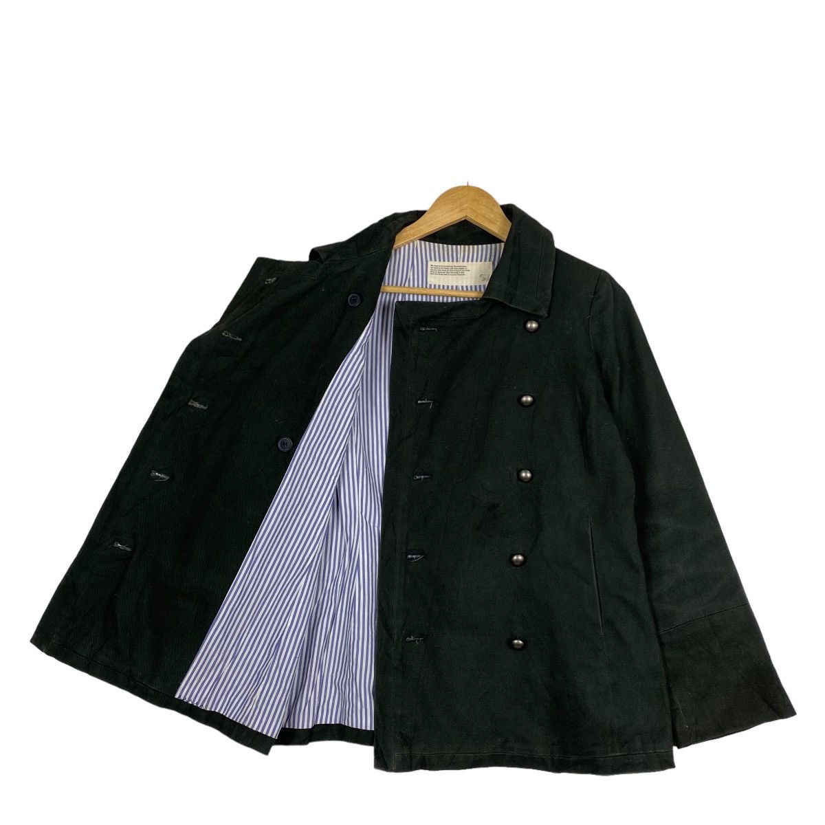 Japanese Brand JAPANASE DOUBLE BREAST COAT Size US M / EU 48-50 / 2 - 8 Thumbnail