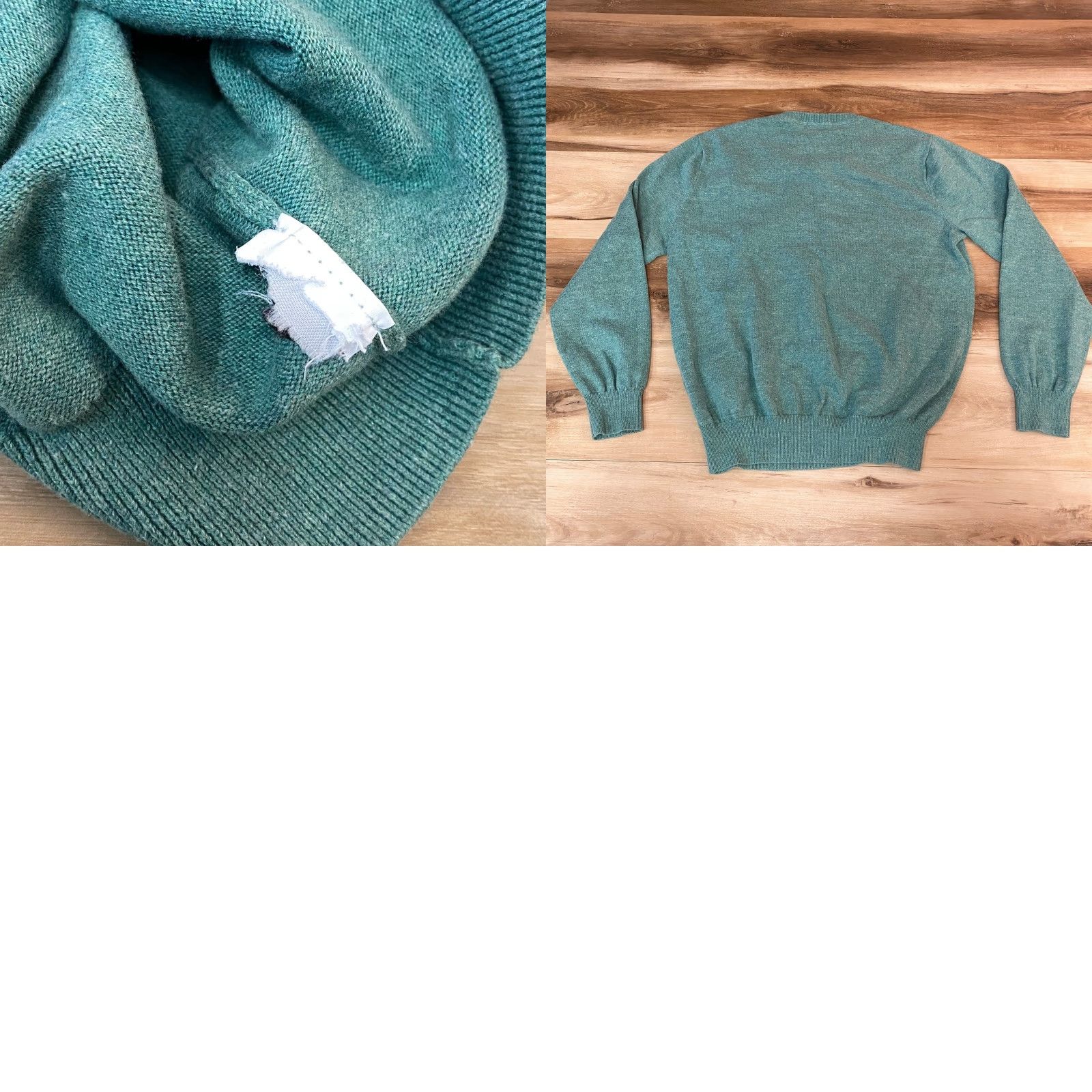 J.Crew J.Crew Mens Slim Fit Crewneck Sweater Green Marled Knit Large L Lightweight Size US L / EU 52-54 / 3 - 8 Thumbnail