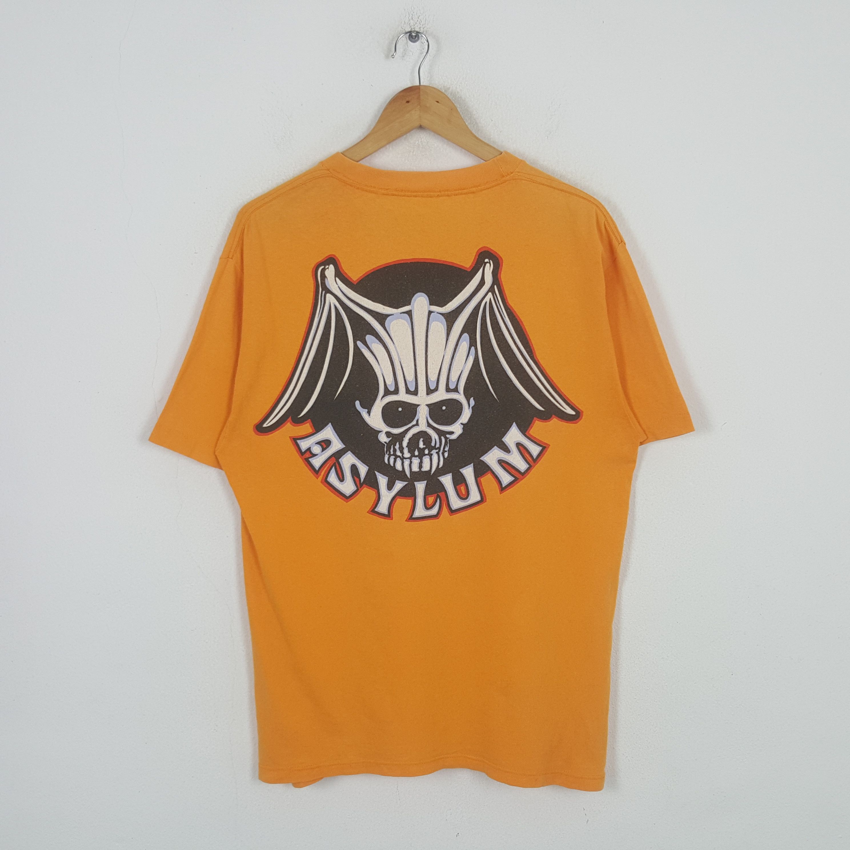 Other Vintage Asylum American Skateboard Tshirt RR1 Size US L / EU 52-54 / 3 - 1 Thumbnail