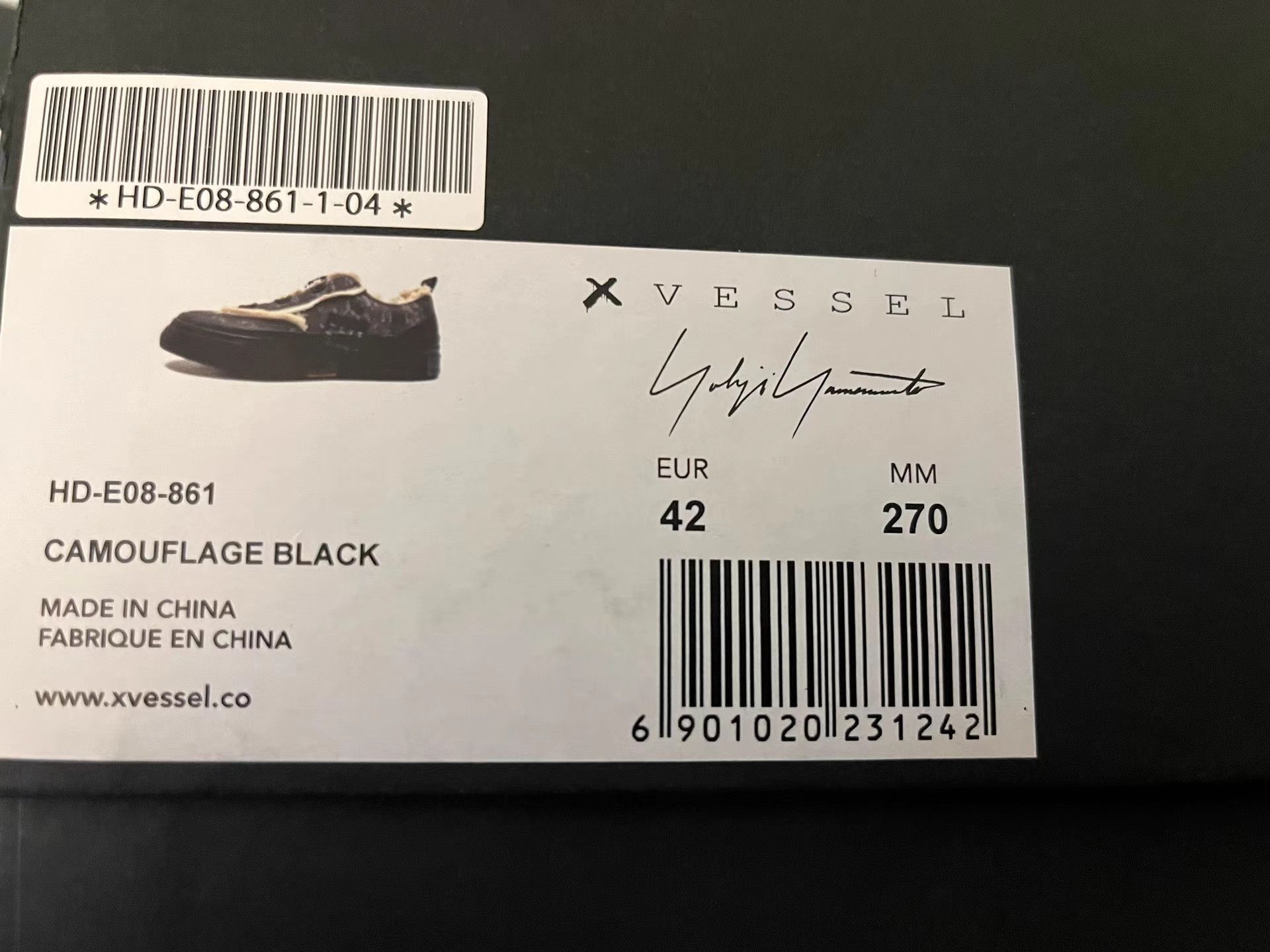 Yohji Yamamoto Yohji Yamamoto × xVESSEL Limited Edition Sneakers K11 Size US 9 / EU 42 - 6 Thumbnail