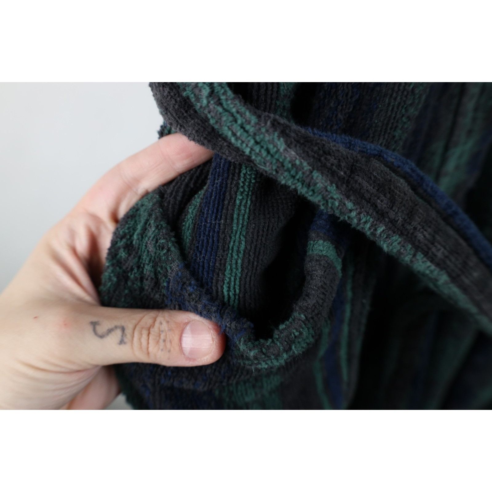 Vintage Vintage 90s Streetwear Faded Heavyweight Terry Cloth Robe Size US M / EU 48-50 / 2 - 7 Thumbnail