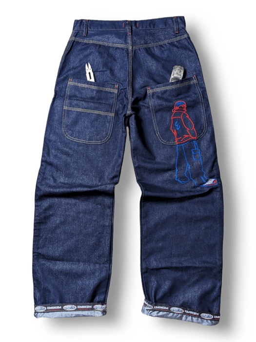 Eminem Eminem X Slim Shady Denim Carpenter Pants | Grailed