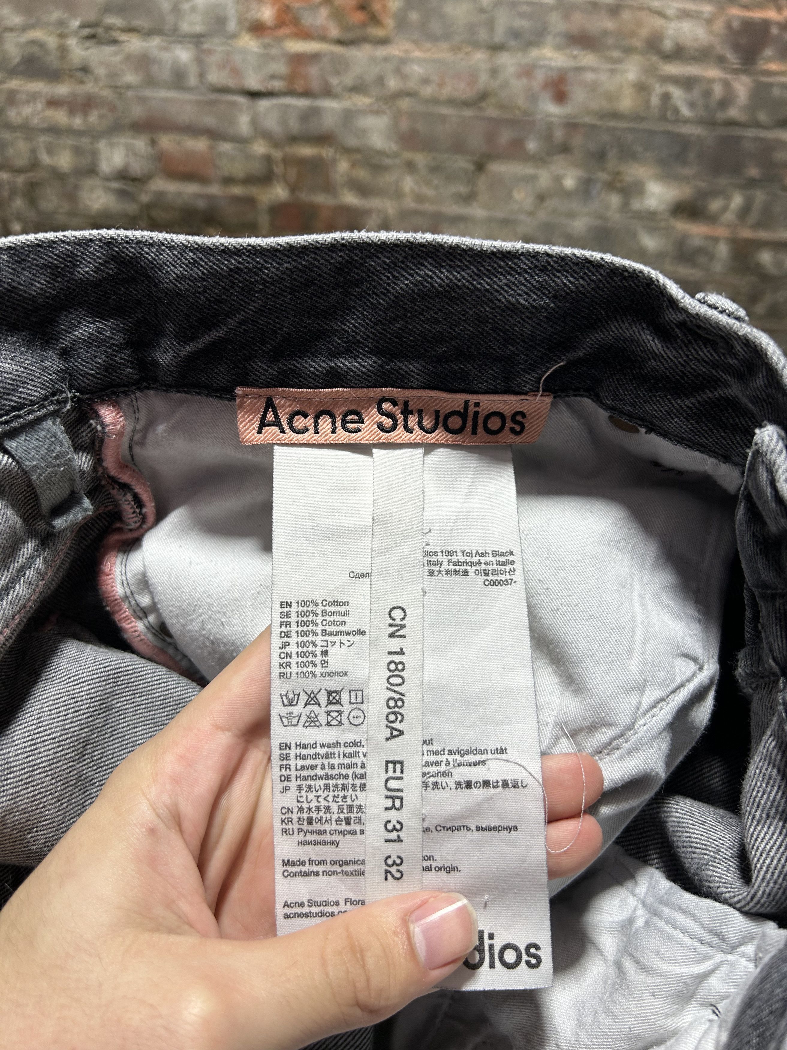 Acne Studios Acne Studios 1991 Black Baggy Jeans Size US 32 / EU 48 - 4 Thumbnail
