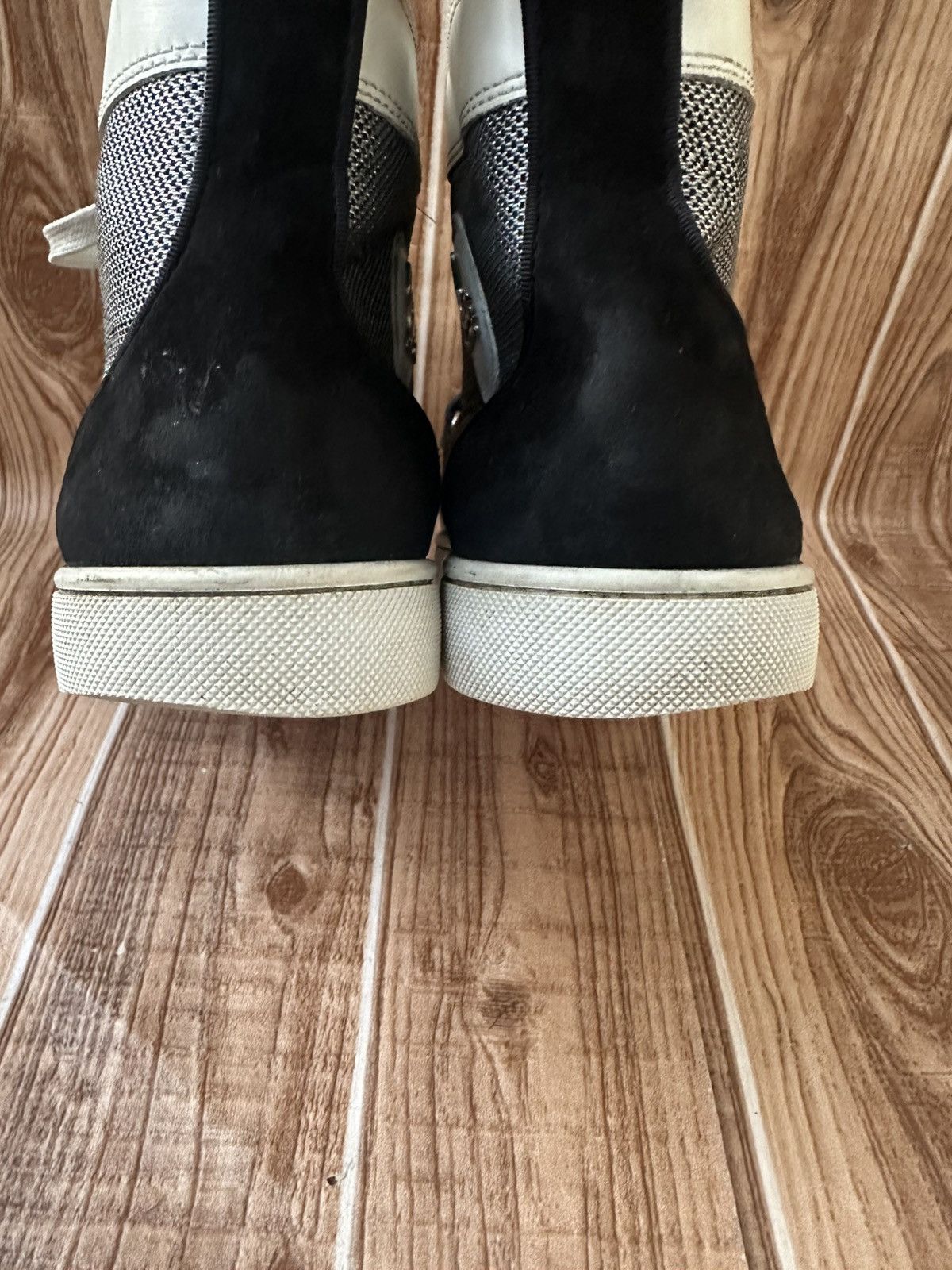 Christian Louboutin Christian Louboutin Louis Orlato Spikes High Top w/Straps Size US 9 / EU 42 - 19 Thumbnail