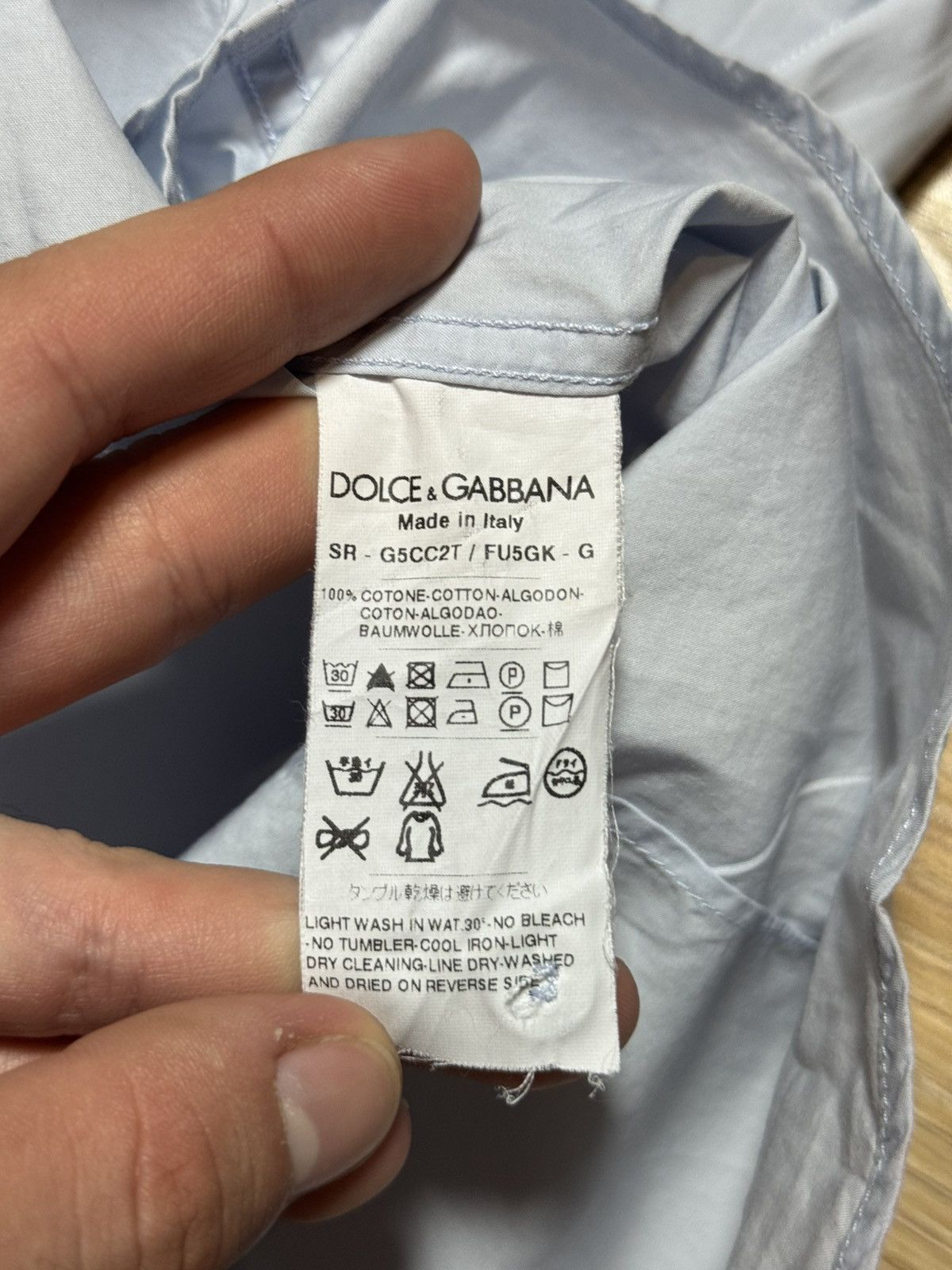 Dolce & Gabbana Dolce & Gabana Shirt Martini Size 52L - 5 Thumbnail
