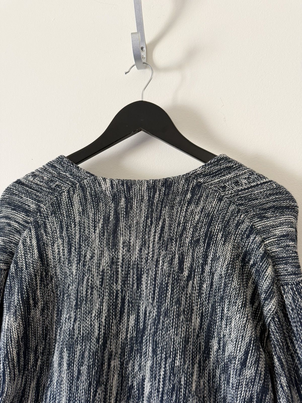 Bode Bode Double Breasted Cardigan in Marled Blue Size US XL / EU 56 / 4 - 6 Thumbnail