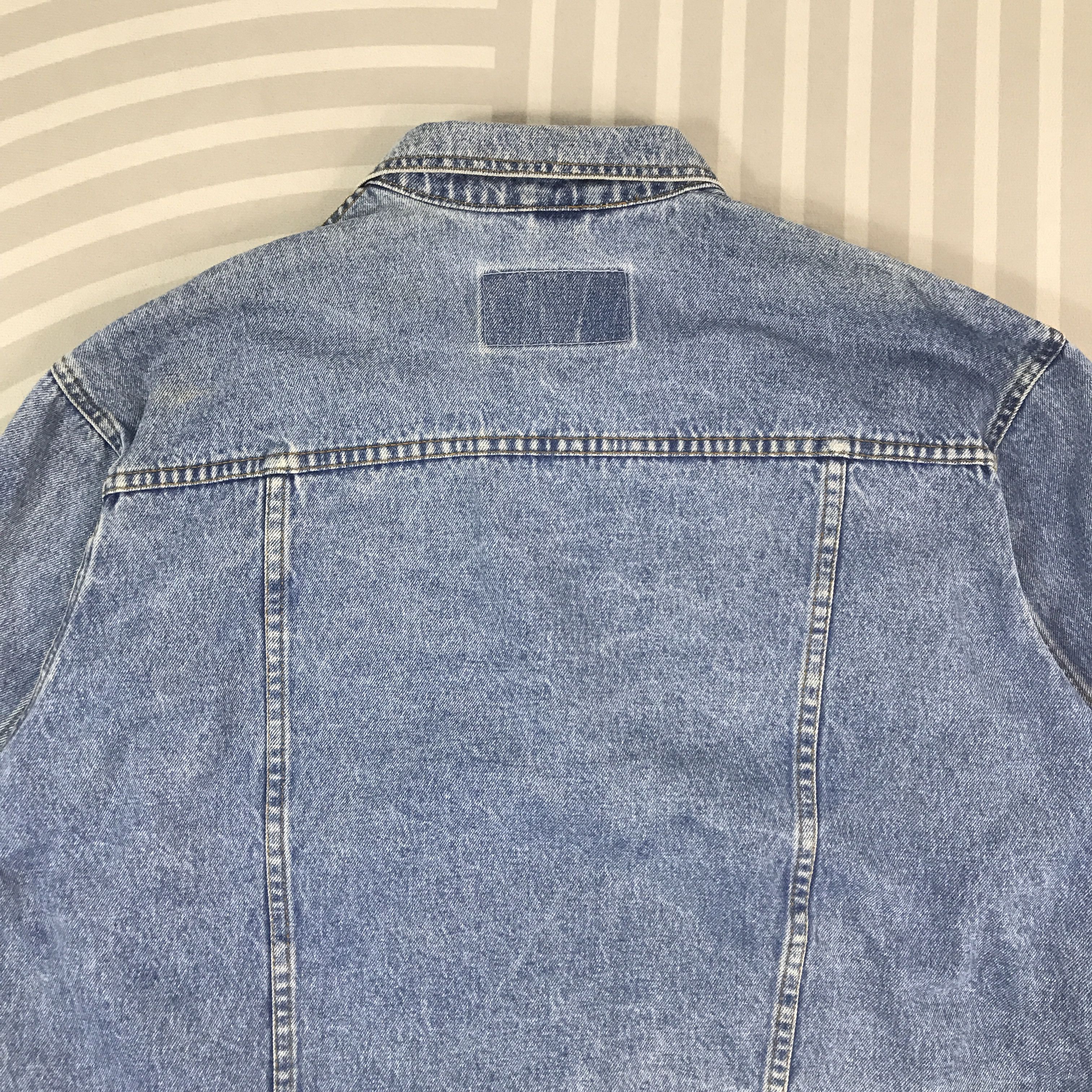 Vintage Vintage Saugatuck Denim Tracker style Jacket K67B4 Size US XL / EU 56 / 4 - 4 Thumbnail