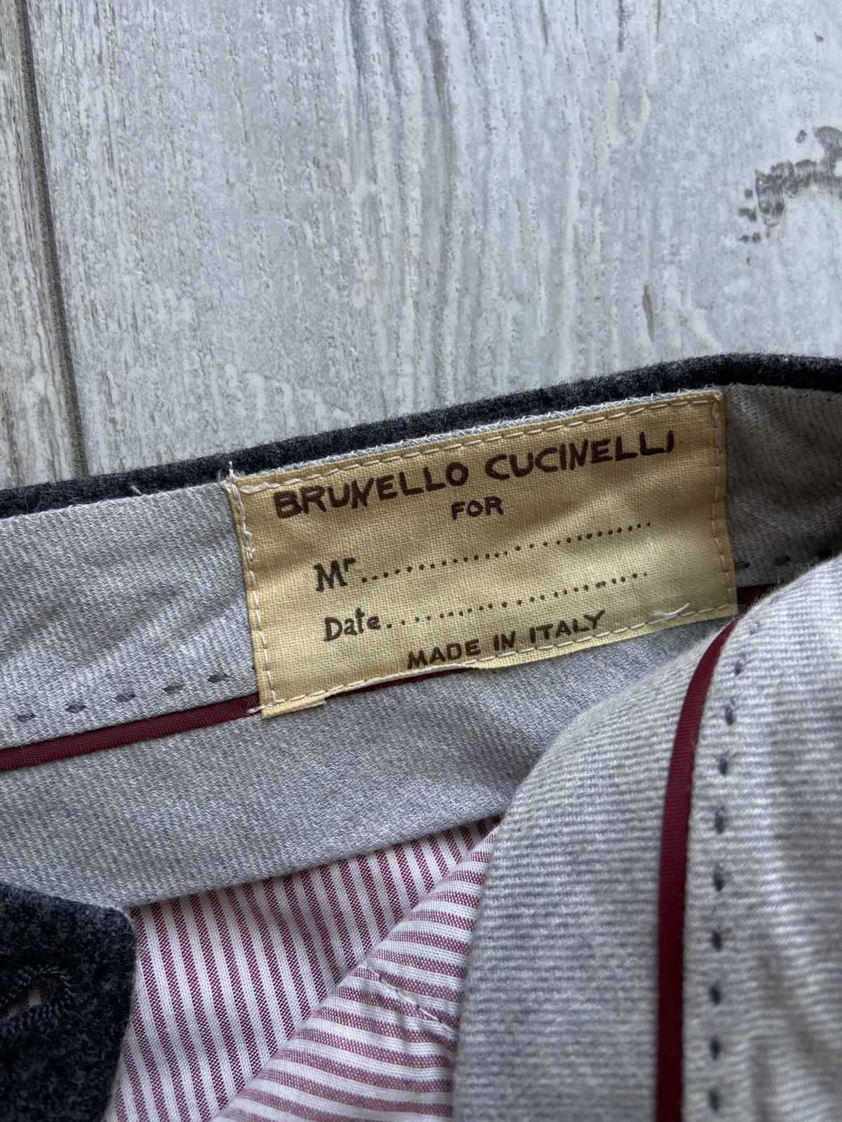 Brunello Cucinelli Brunello Cucinelli Wool Pants Size US 38 / EU 54 - 7 Thumbnail