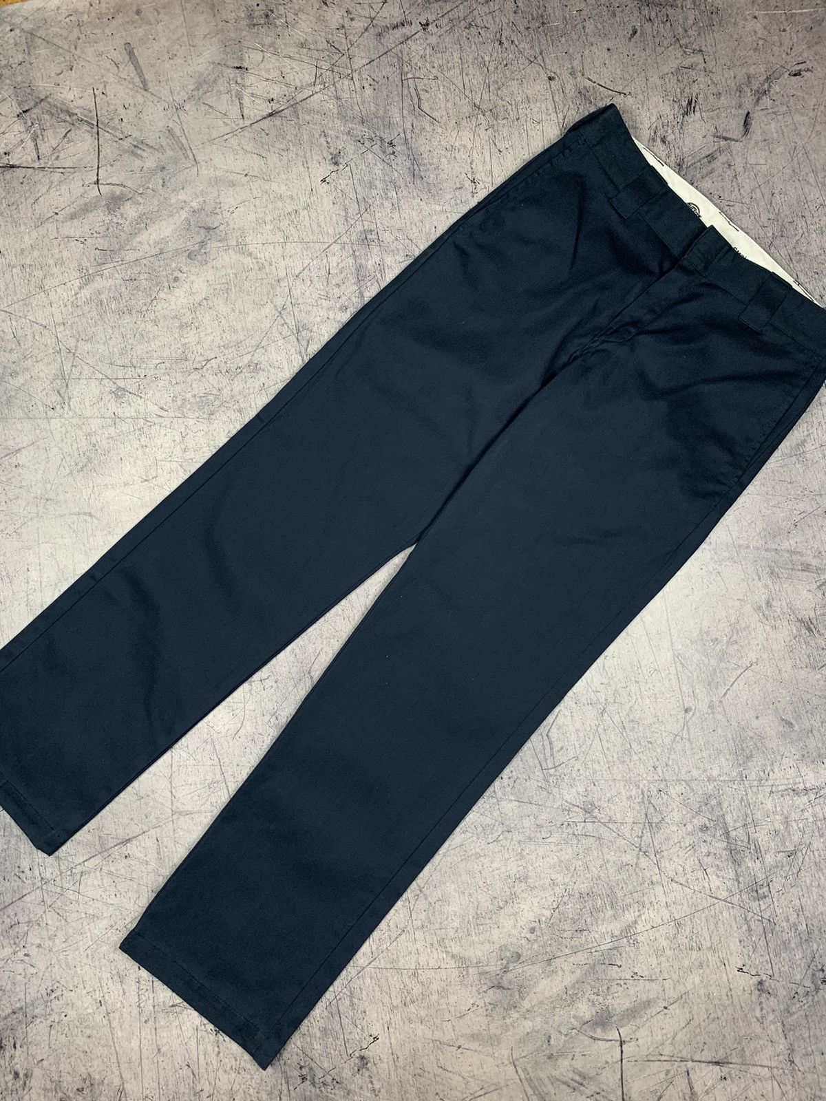 Dickies Y2K Dickies Chino Pants Slim Straight Size 31/34 Navy Blue Size US 31 - 7 Thumbnail