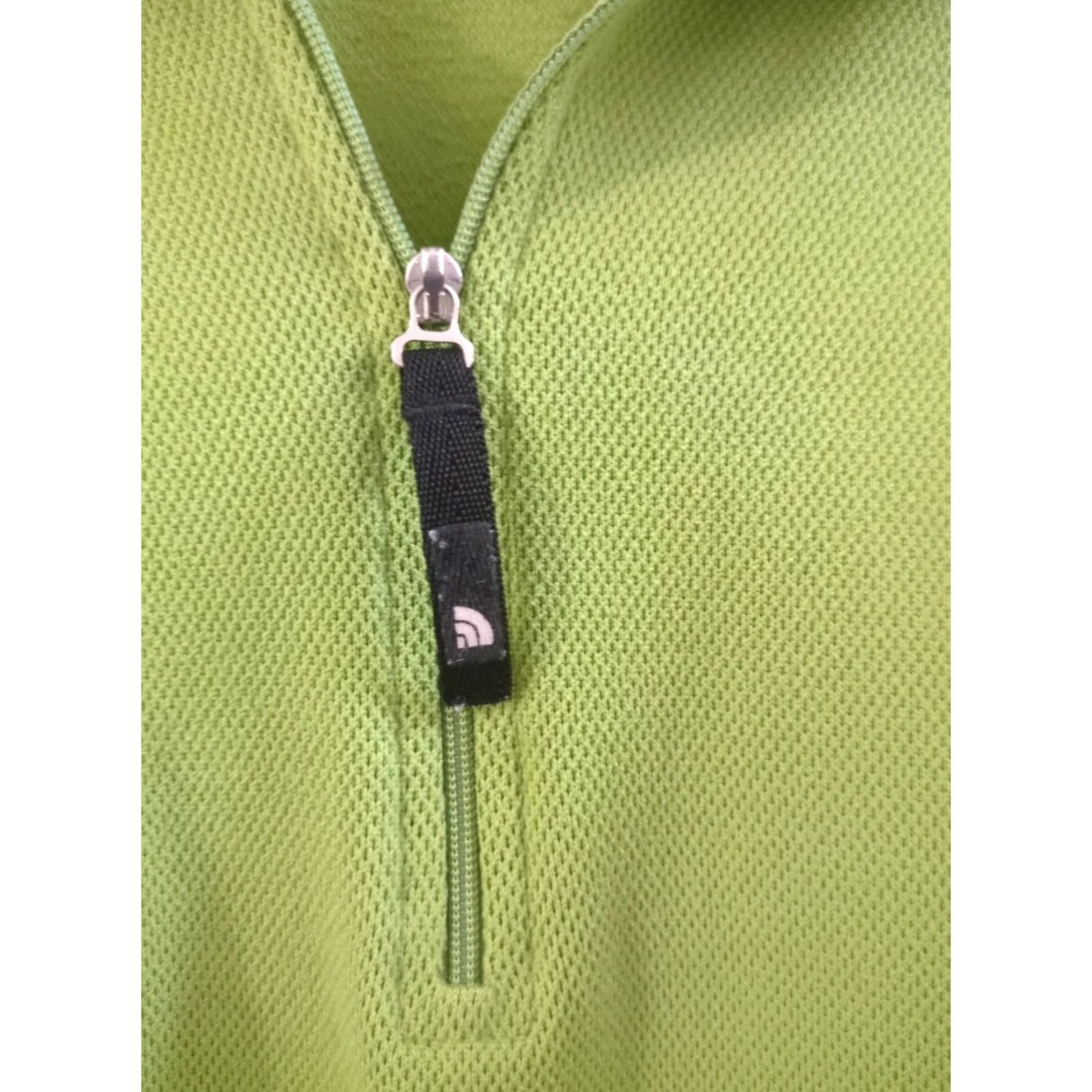 The North Face The North Face Flight Series 1/4 Zip Pullover Shirt Women Large Green Knit Polo Zippered Sleeve Long Size L / US 10 / IT 46 - 3 Thumbnail