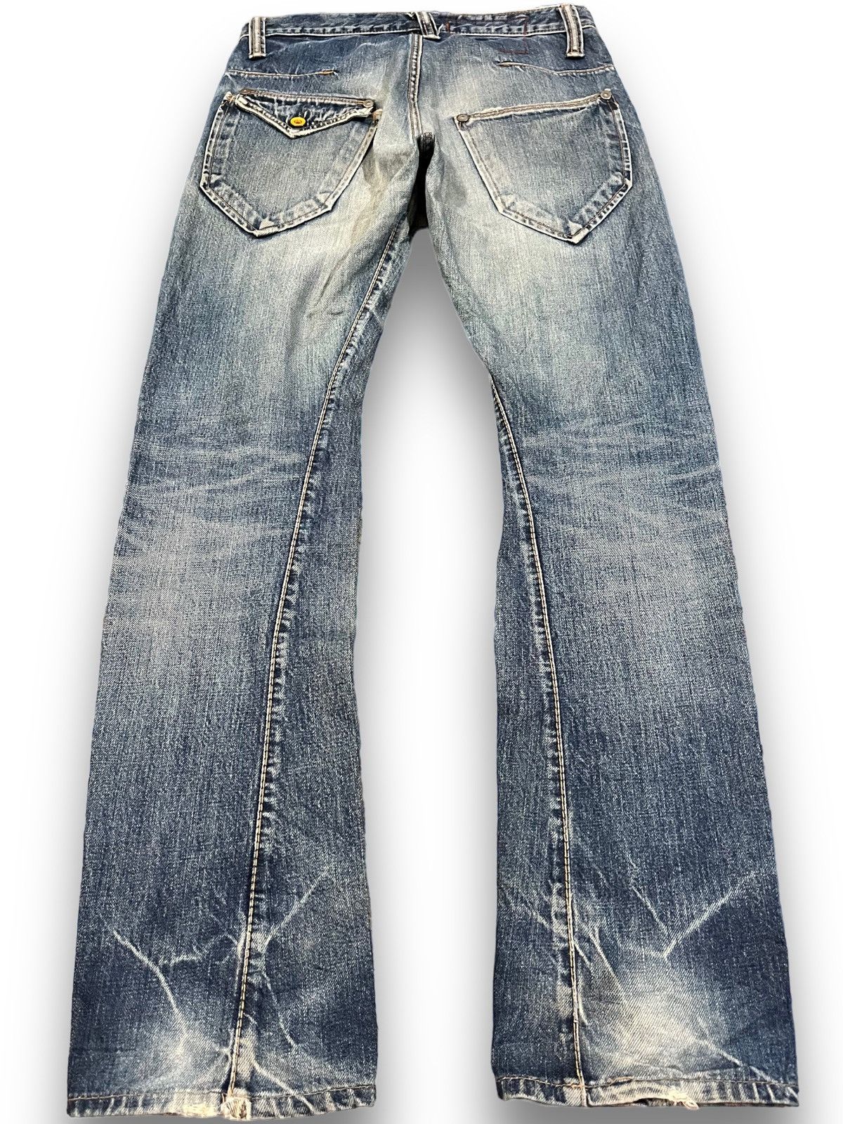 Japanese Brand × Spellbound × Vintage Vintage SpellBound Punk Curvy Leg Denim Size US 30 / EU 46 - 5 Thumbnail