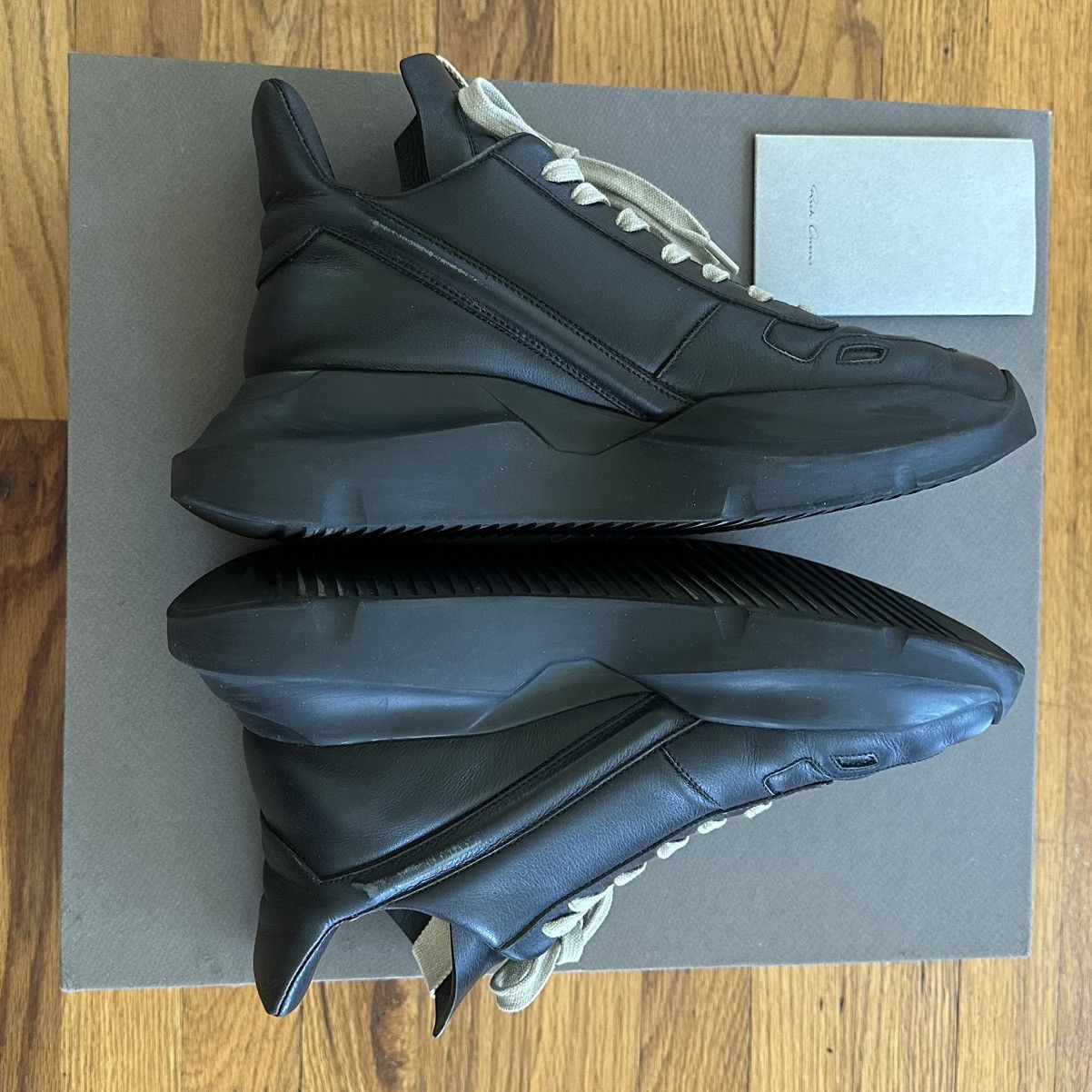 Rick Owens Rick Owens geth running sneakers EU 38, US 7 Size US 7 / IT 37 - 5 Thumbnail
