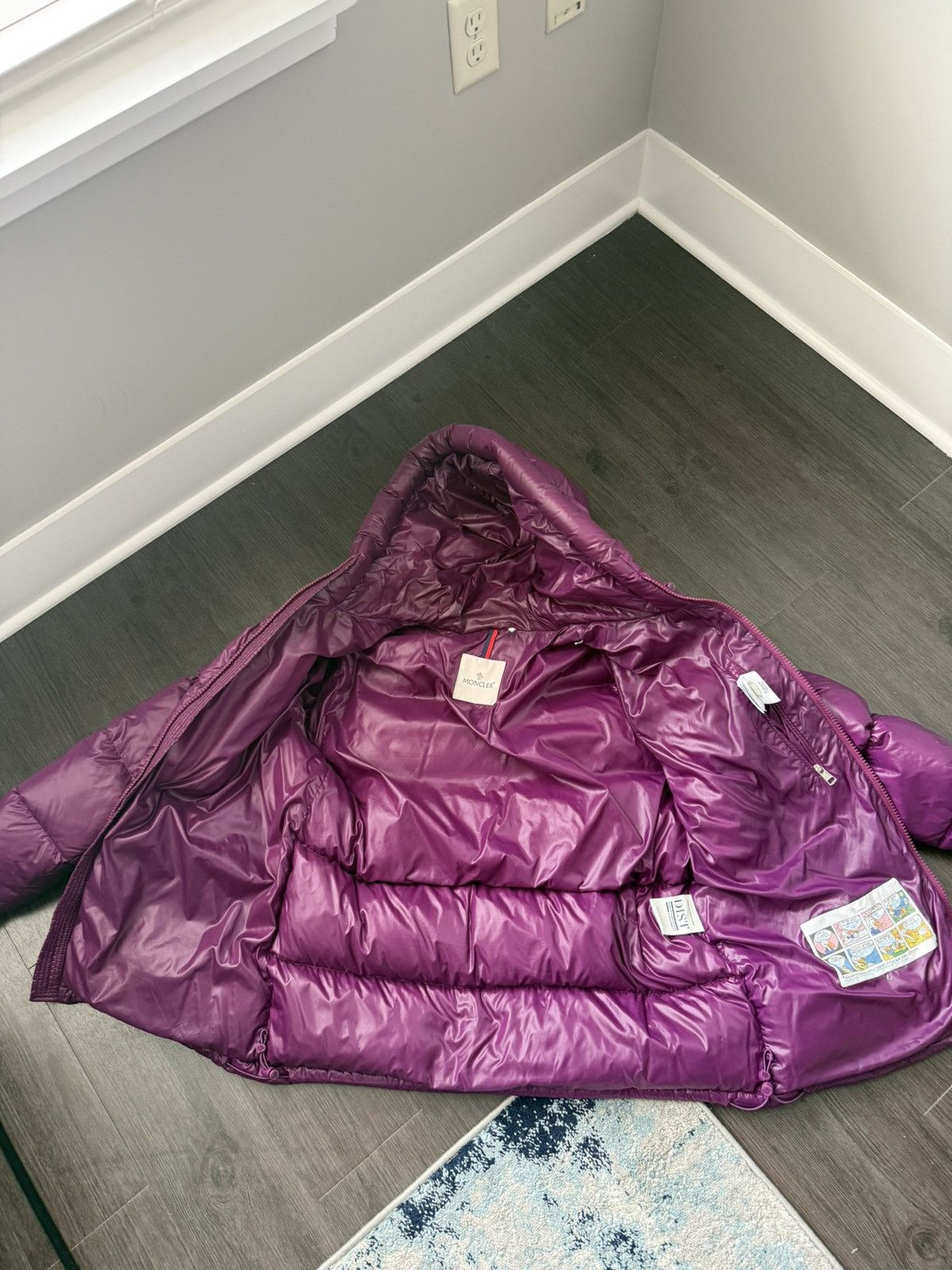 Moncler Moncler Ecrins Down Jacket Grape Violet Size 4 (Large) Size US XL / EU 56 / 4 - 9 Thumbnail
