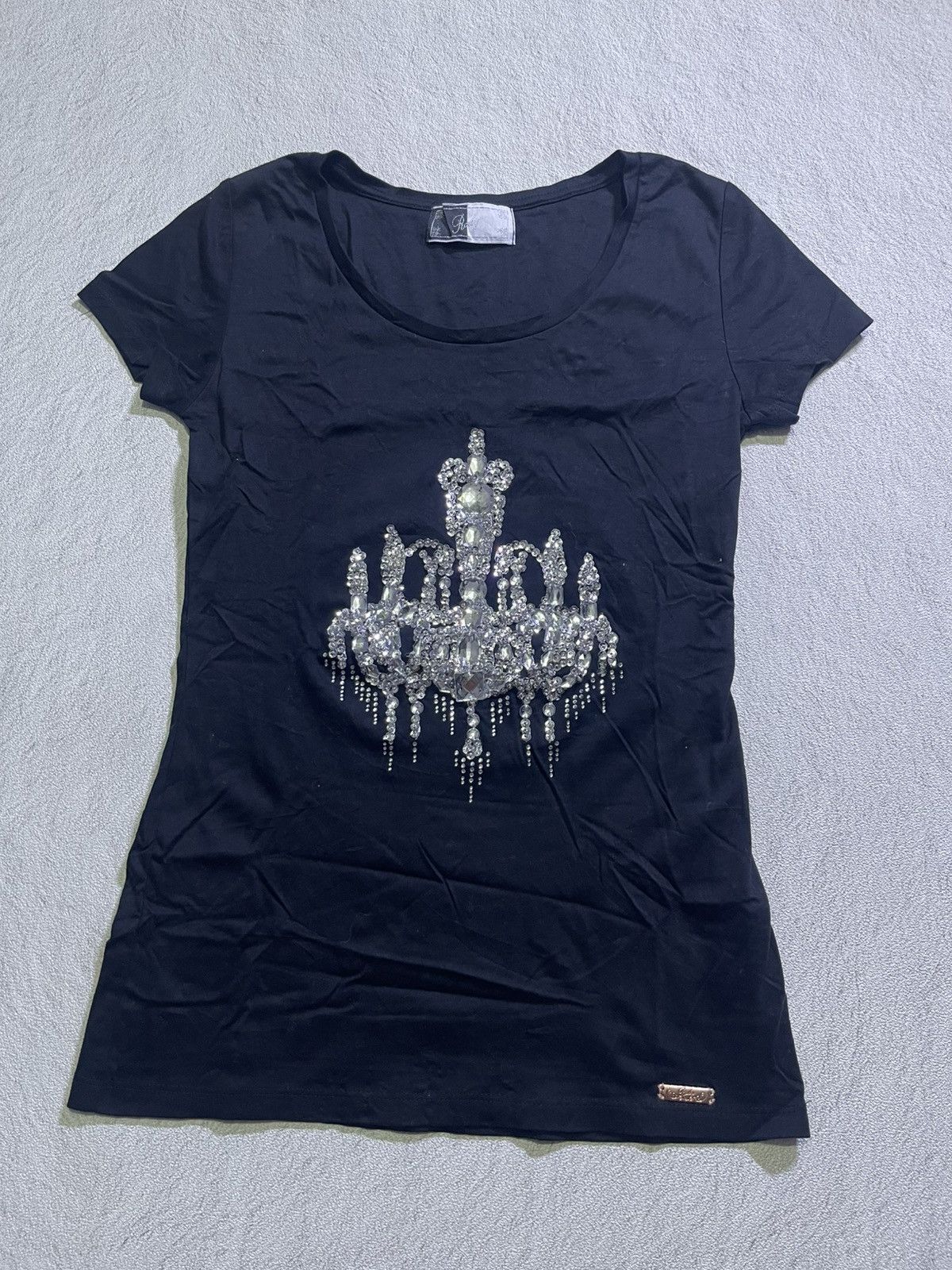 Hysteric Glamour Y2K RADY short tshirt women gliter motif style Size S / US 4 / IT 40 - 1 Thumbnail