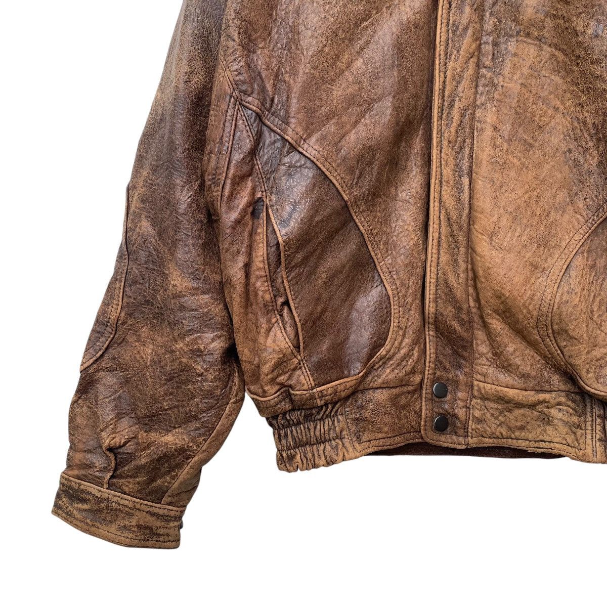 Japanese Brand × Vintage Vintage Japanese Brand Uno Uomo Leather Jacket Size US M / EU 48-50 / 2 - 5 Thumbnail