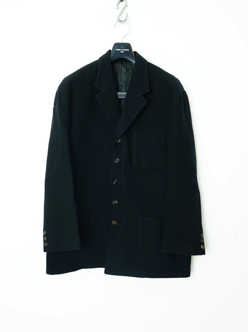 Yohji Yamamoto Wool Oversized Coat